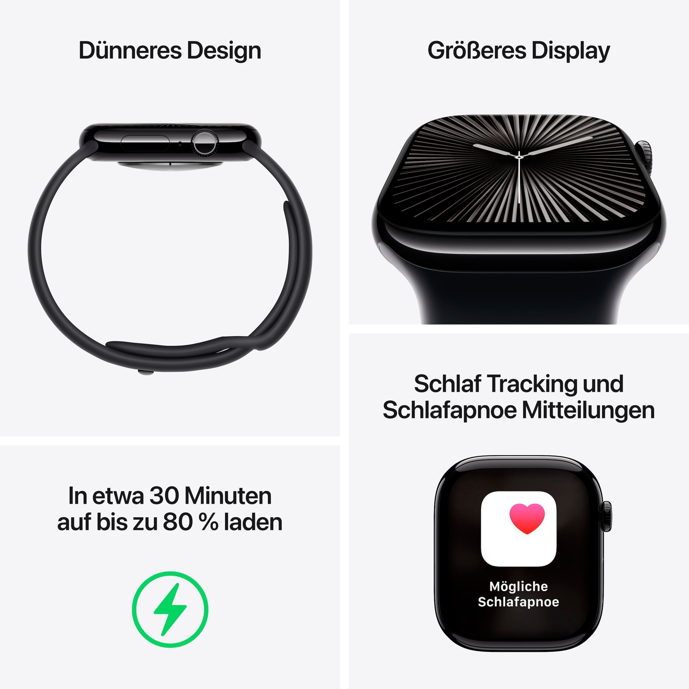 Apple Smartwatch »Watch 10 Titan«, Watch OS 11,)