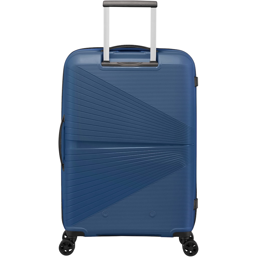American Tourister® Hartschalen-Trolley »Airconic, 67 cm«, 4 Rollen, Koffer mittel groß Reisegepäck Reisekoffer TSA-Zahlenschloss