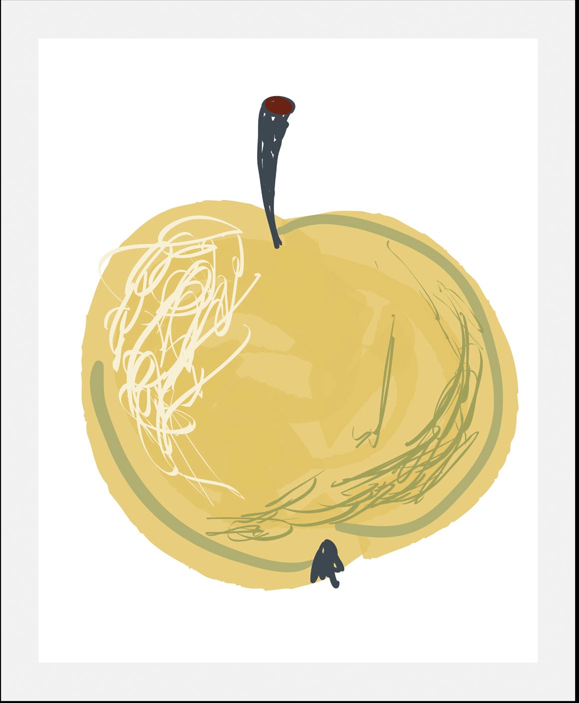 queence Bild "Fruit Art", Obst-Obst Bilder-Essen-Lebensmittel-Kunst, (1 St. günstig online kaufen