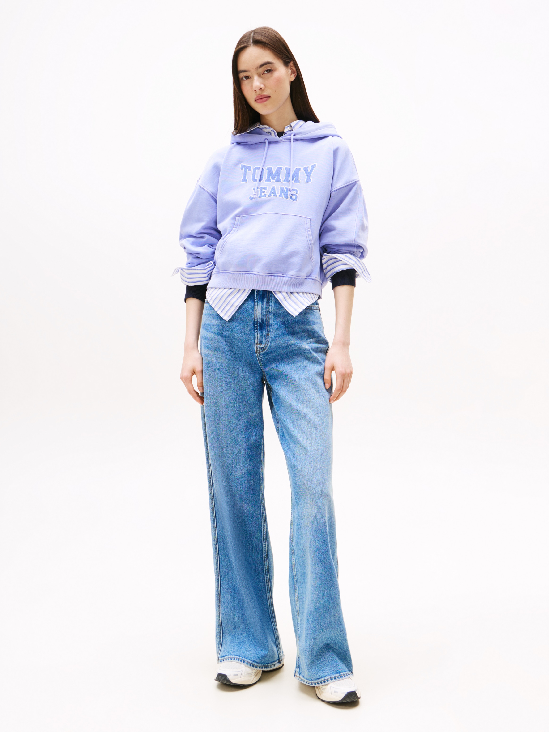 Thumbnail - Tommy Jeans Kapuzensweatshirt "TJW BXY CRP VARSITY HOODIE"