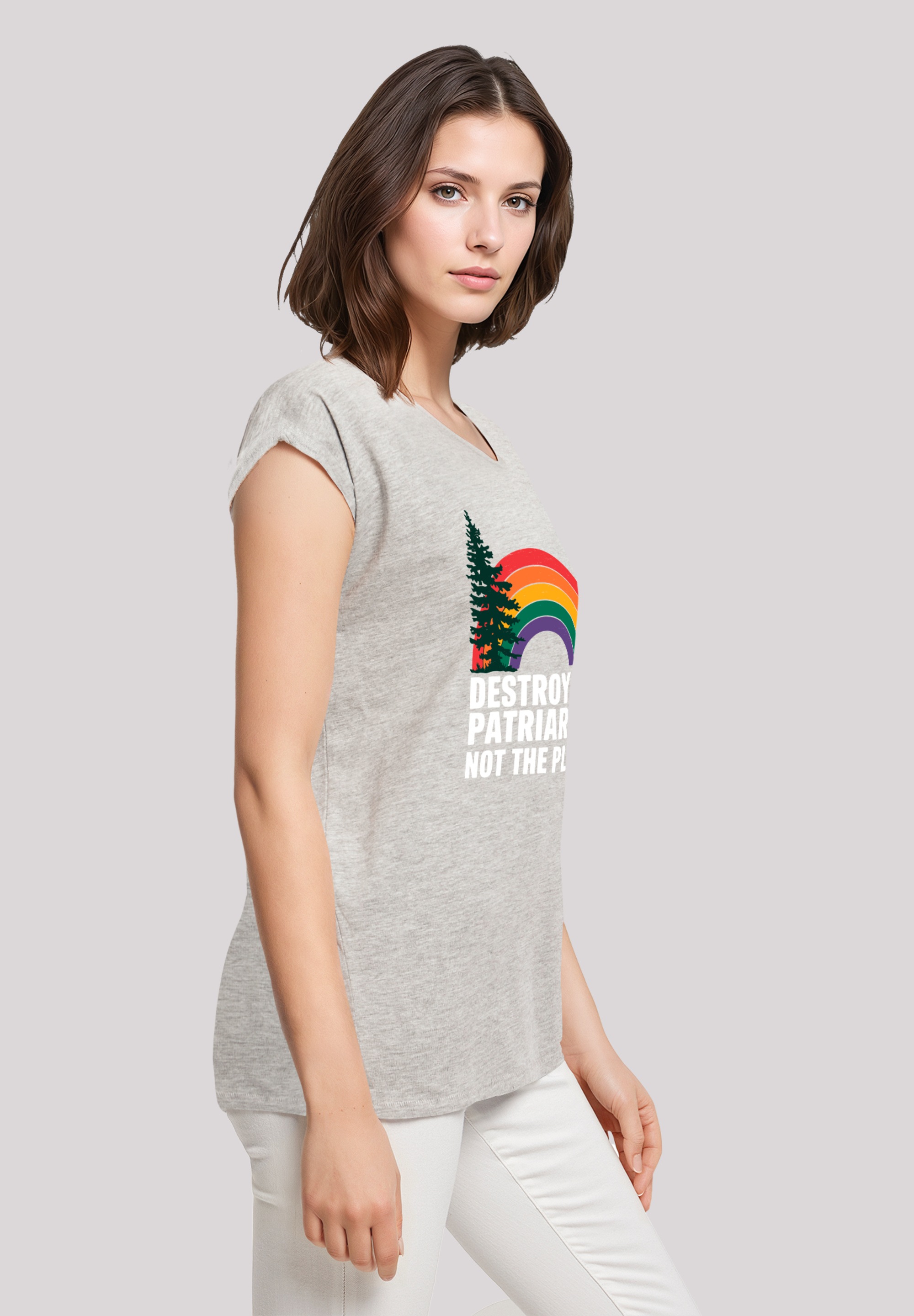 F4NT4STIC T-Shirt »Internationaler Frauentag Feminismus und Umwelt« Premium Qualität