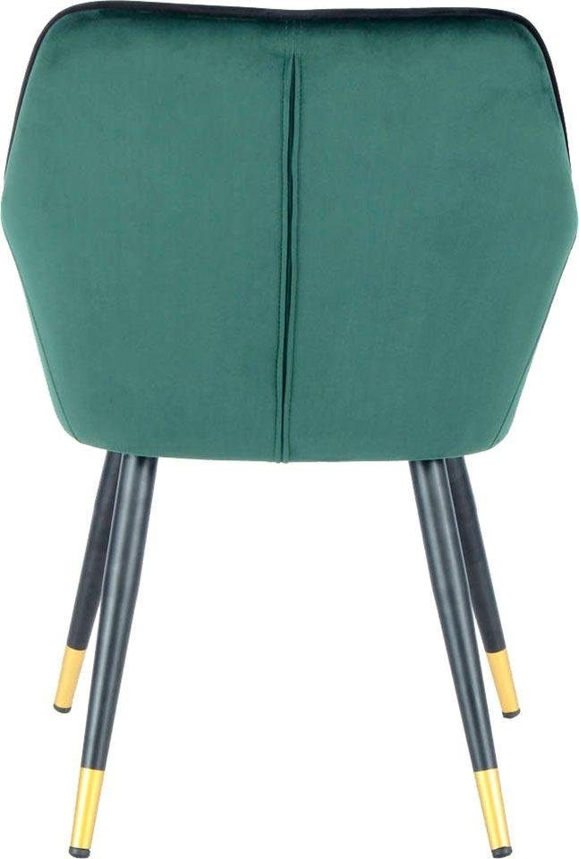 Kayoom Stuhl "Amino 625, stilvoller Design-Stuhl,samtweicher Bezug aus Velv günstig online kaufen