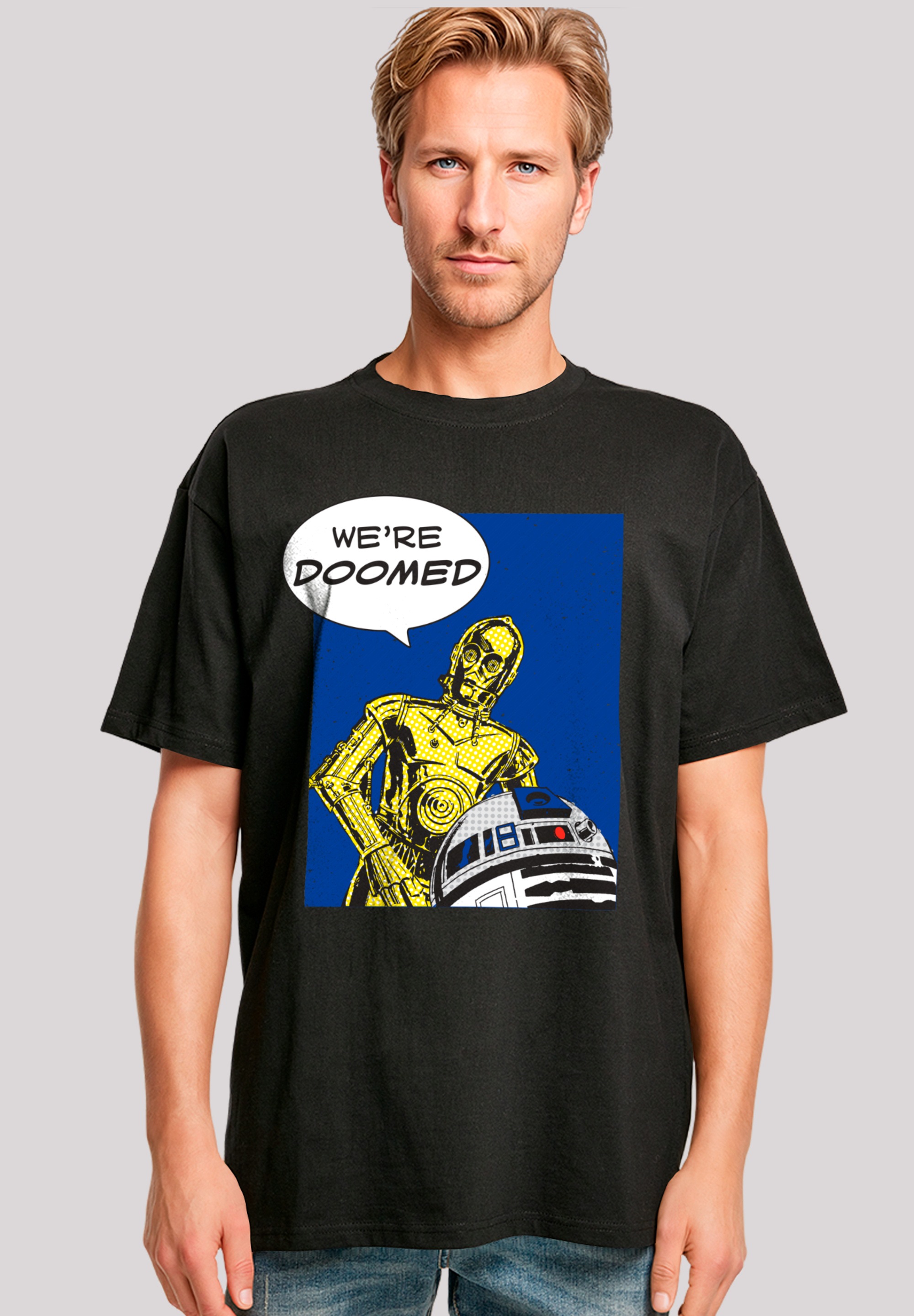 F4NT4STIC T-Shirt "Star Wars C3-PO Were Doomed", Premium Qualität günstig online kaufen