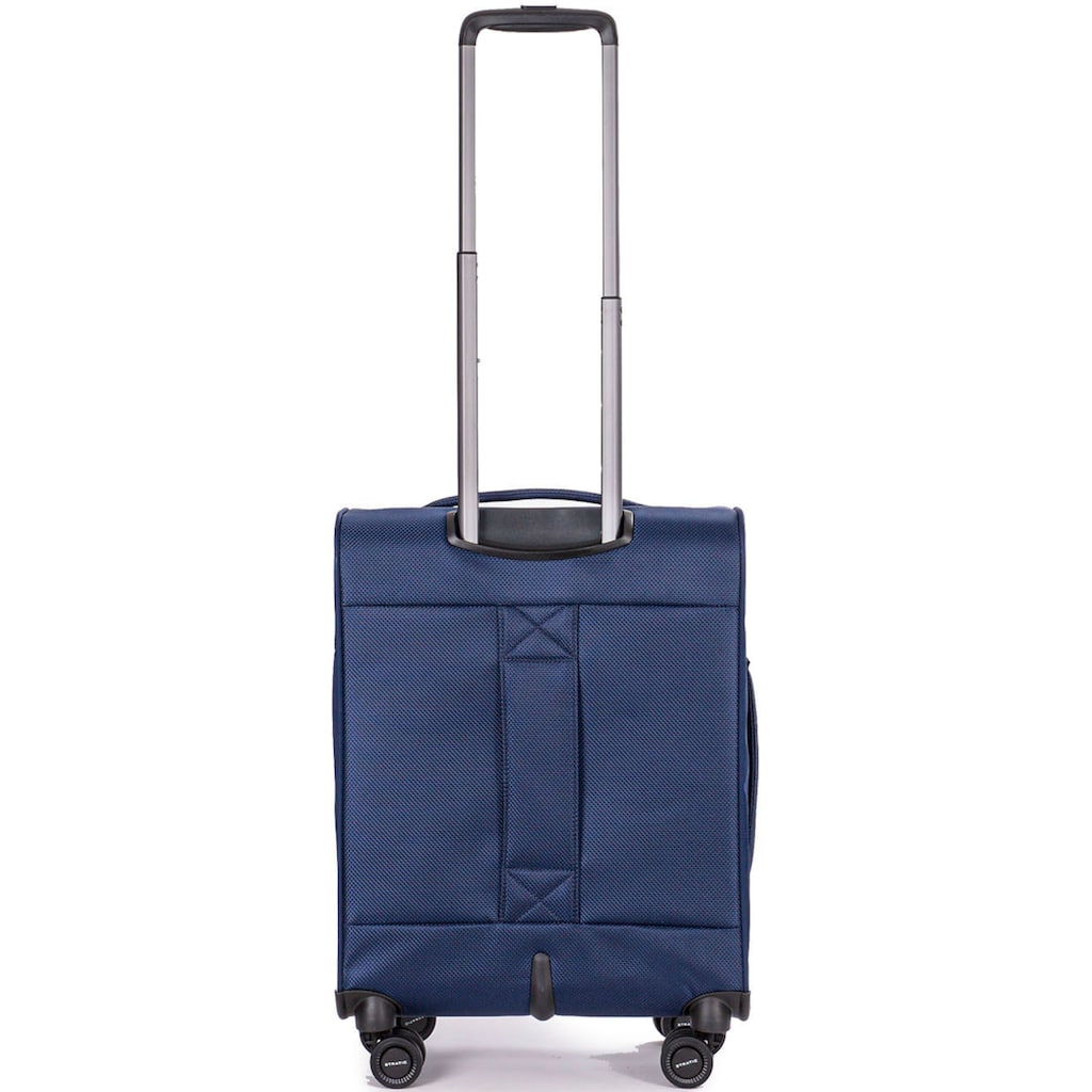 Stratic Weichgepäck-Trolley »Mix S, blue«, 4 Rollen