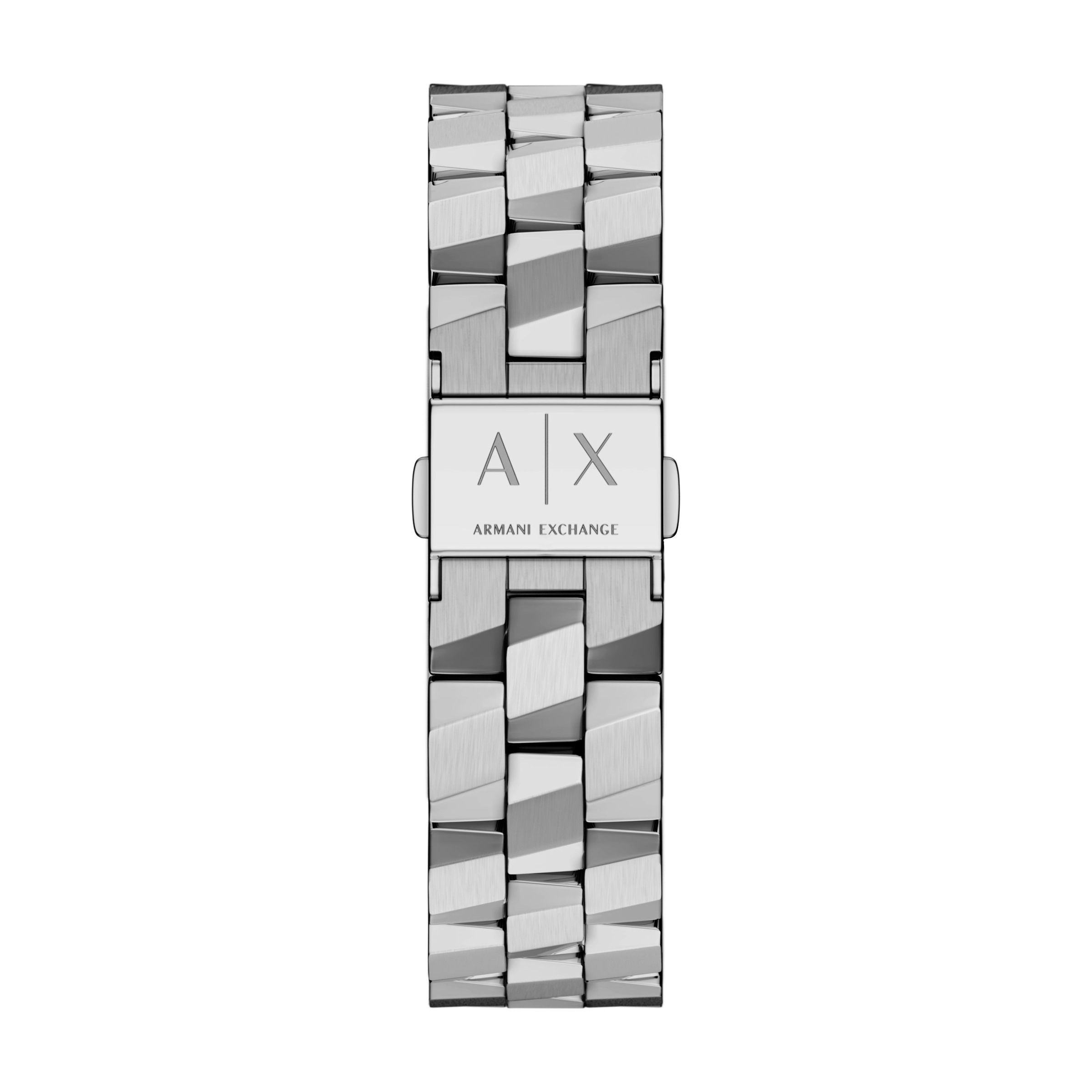 ARMANI EXCHANGE Quarzuhr Armbanduhr, Edelstahlarmband, analog