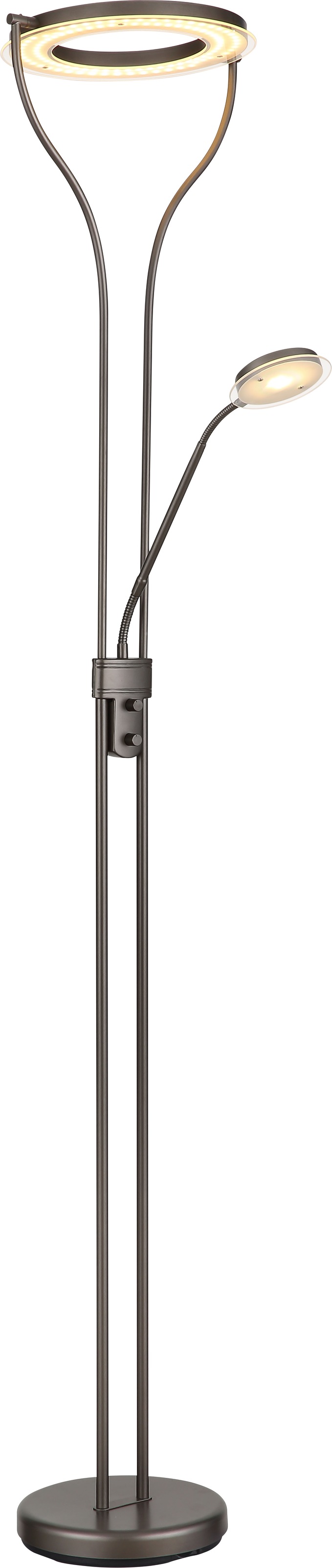 GLOBO LIGHTING Deckenfluter »EBRO« LED-Modul 1 Stk. LED Deckenfluter, dimmbar, 3000K, modern & hell