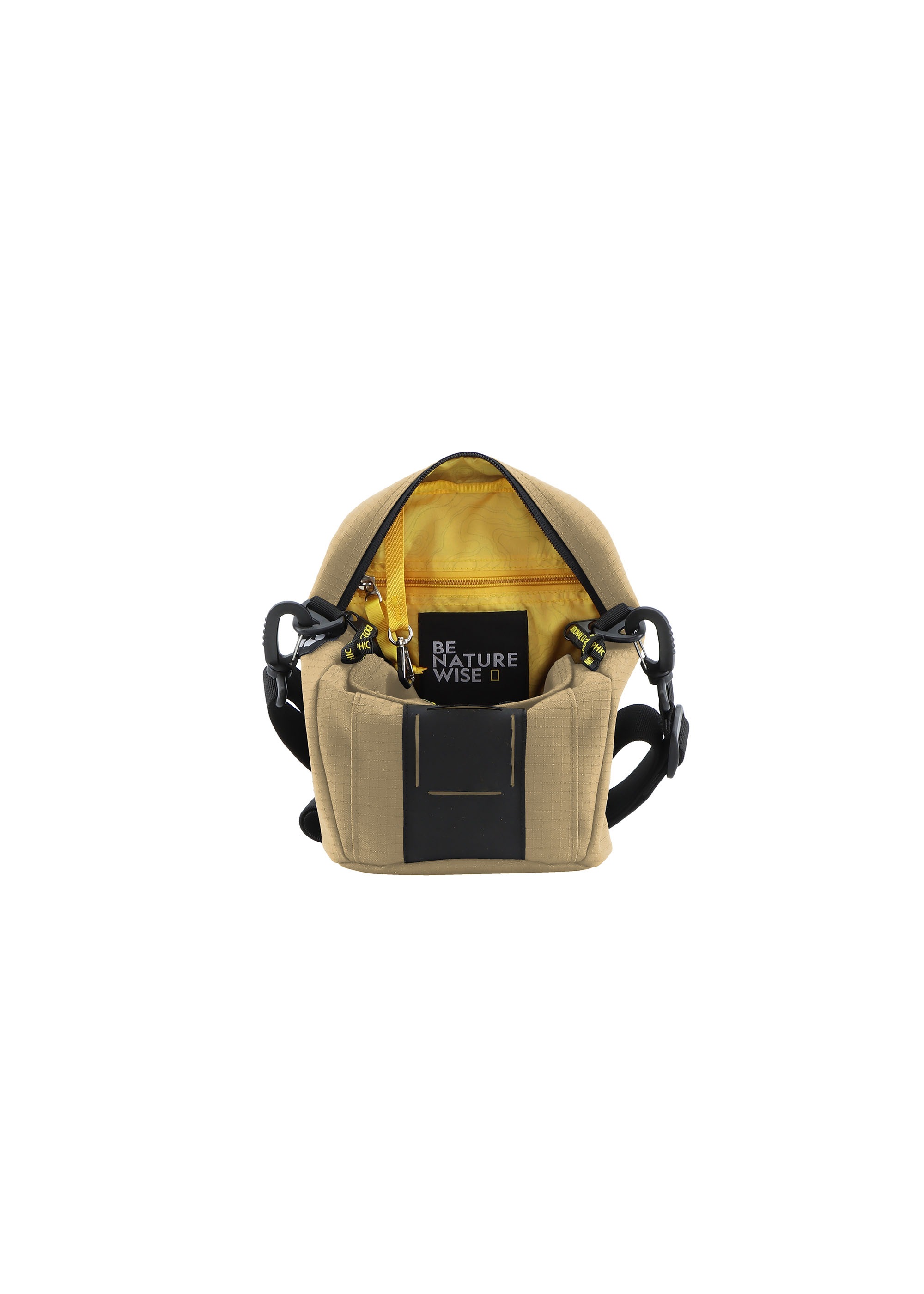 NATIONAL GEOGRAPHIC Schultertasche »EXPLORER III«, Hergestellt aus recycelten PET-Flaschen