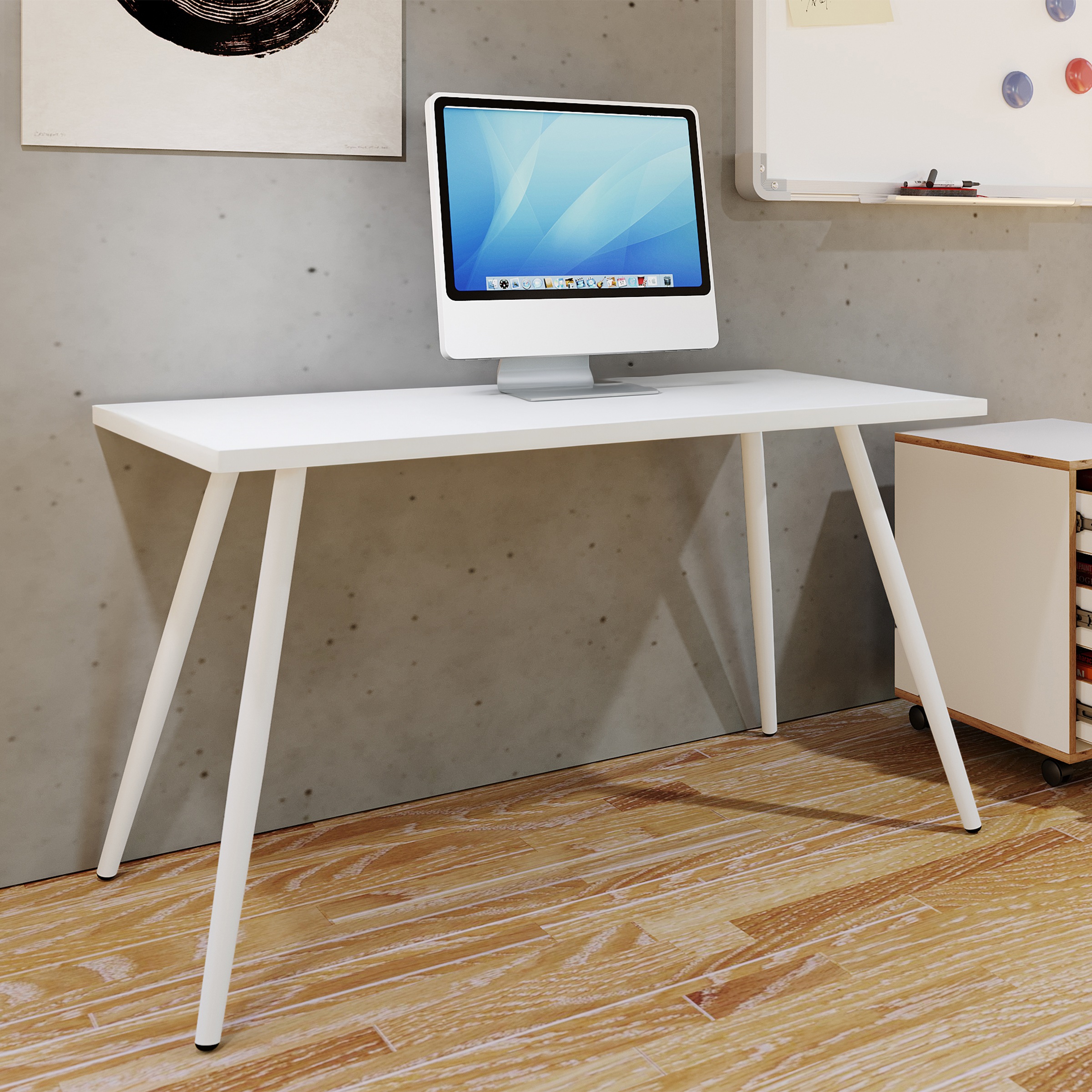 VCM Schreibtisch »Schreibtisch Bürotisch Computertisch Salia 80x50« 1 Stk. tlg.