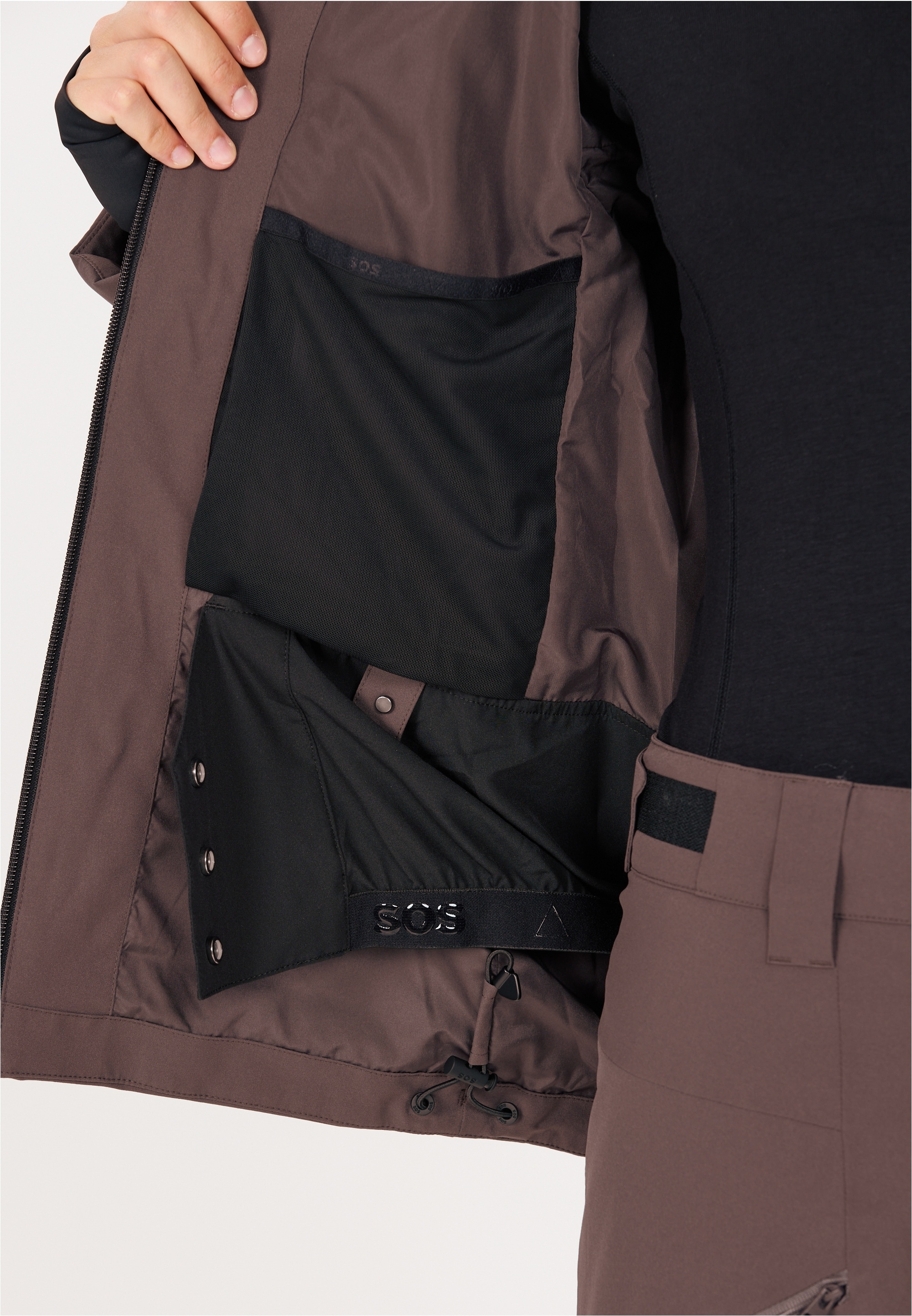 SOS Skijacke »Patrol« mit BionicFinish DWR-Behandlung