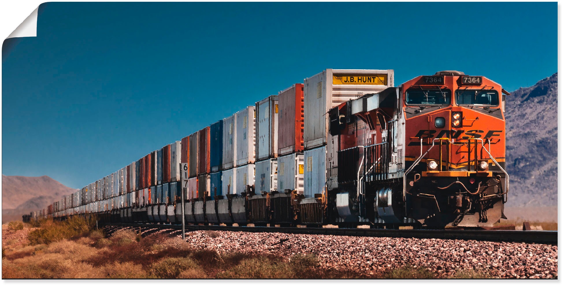 Artland Paveikslas »Güterzug BNSF Kalifornien«...