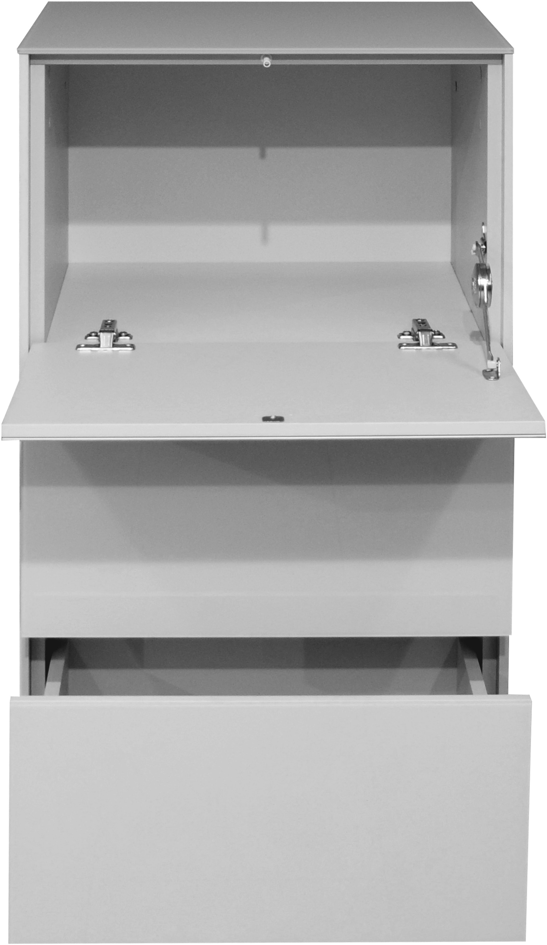 Mäusbacher Kommode »Imola TOPSELLER!«, (OTTOs Choice), Kommode mit Glasfront und Glasoberplatte