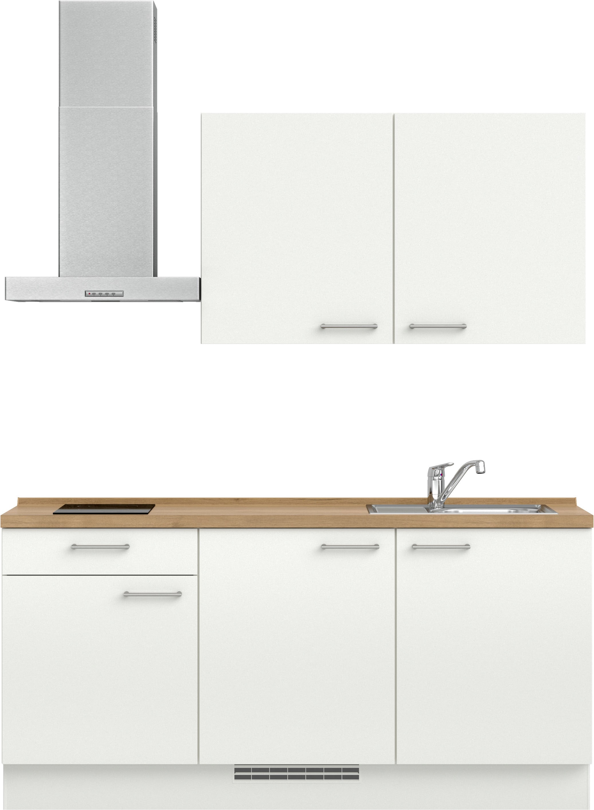 nobilia Küchenzeile ""Laser I",Ausrichtung wählbar, Breite 180 cm" vormonti günstig online kaufen