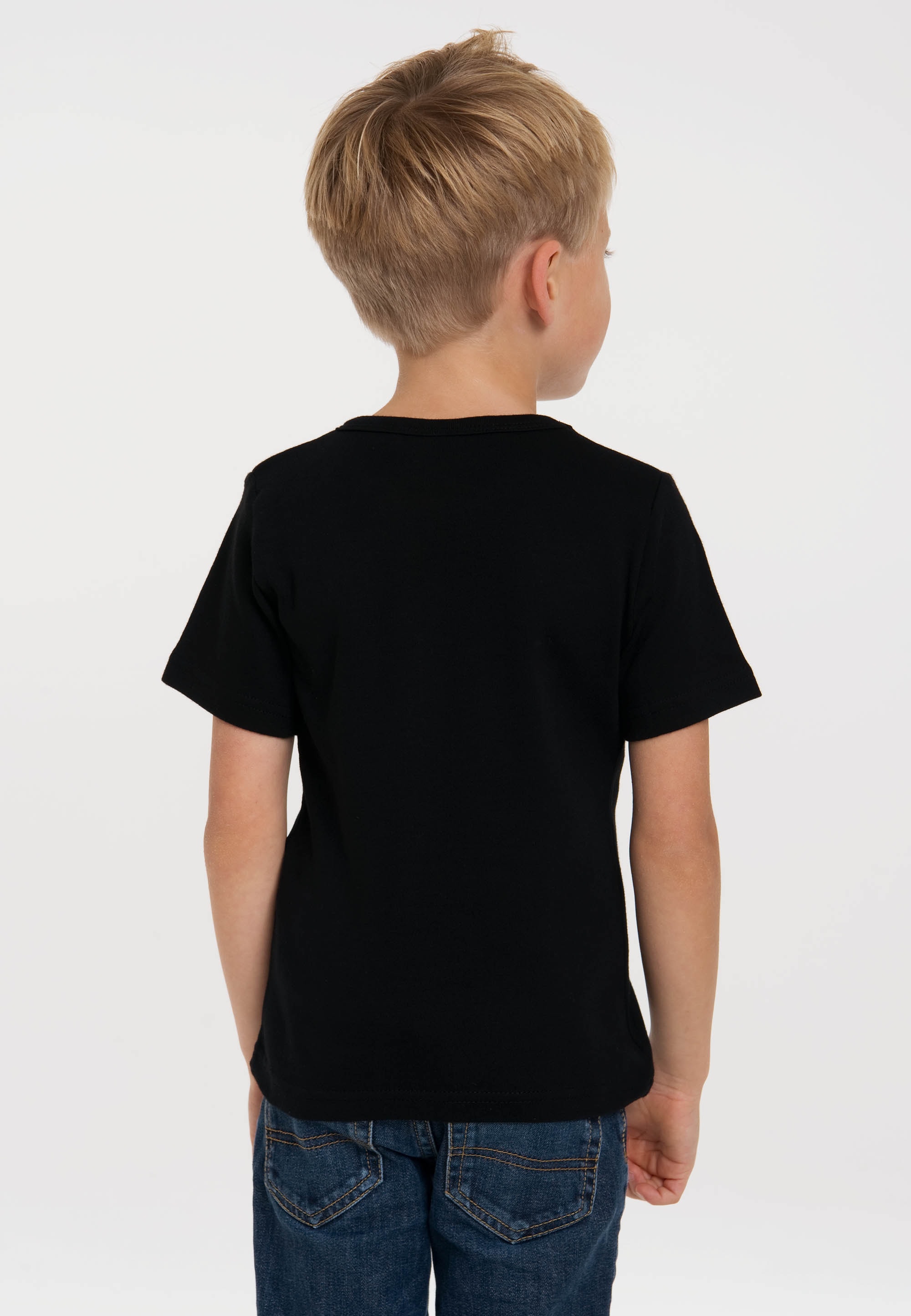 LOGOSHIRT T-Shirt »DC Superman Man of Steel«, Print