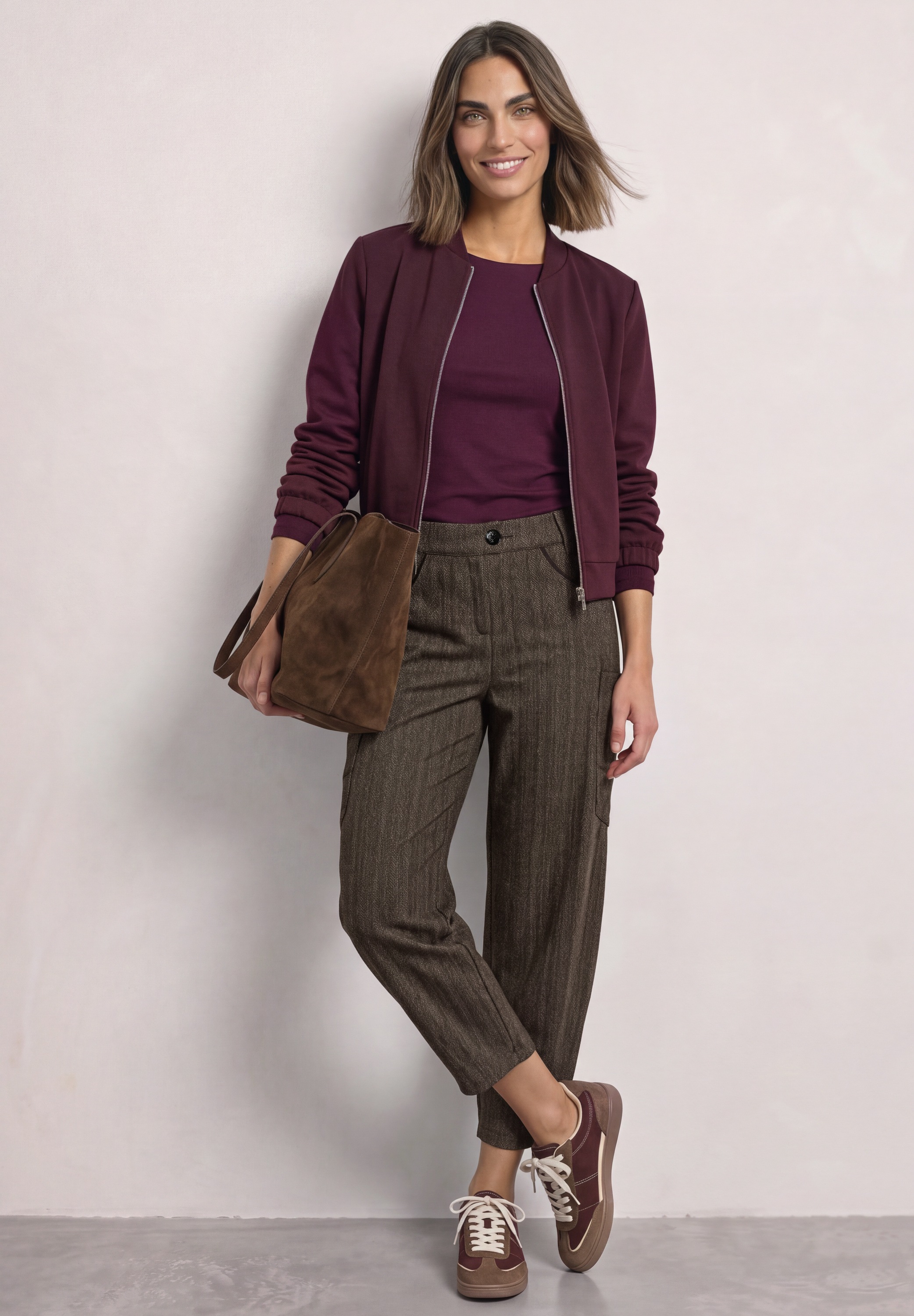 STREET ONE Cargohose  High Waist