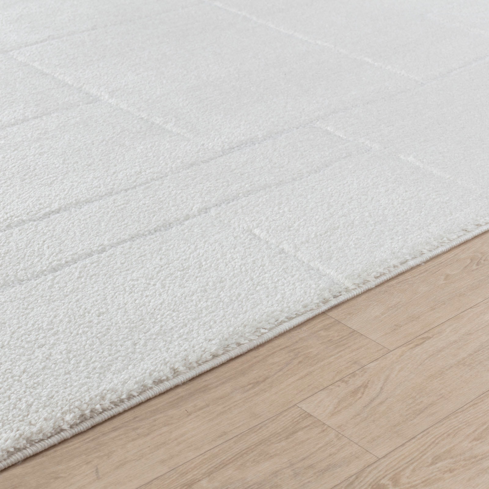 Livabliss Teppich »MONACO«, rechteckig, 14 mm Höhe, Skandinavischer Teppich, Kurzflor Boho-Wohnzimmerteppich