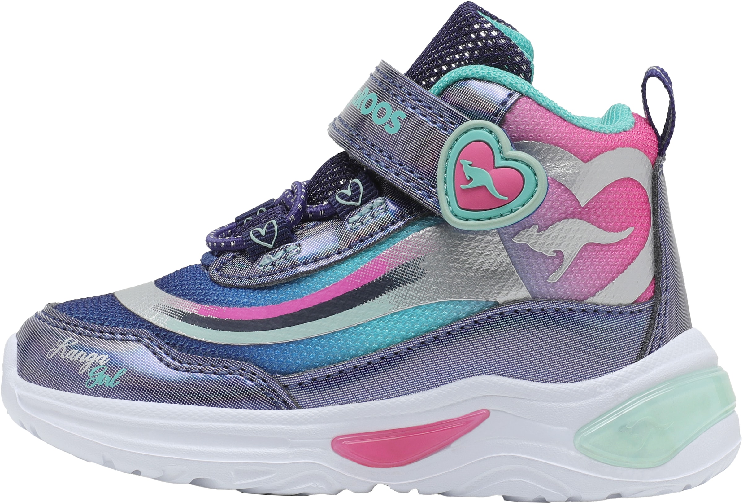 KangaROOS Sneaker »K-SLG Willow Mid EV«, mit Blinkfunktion