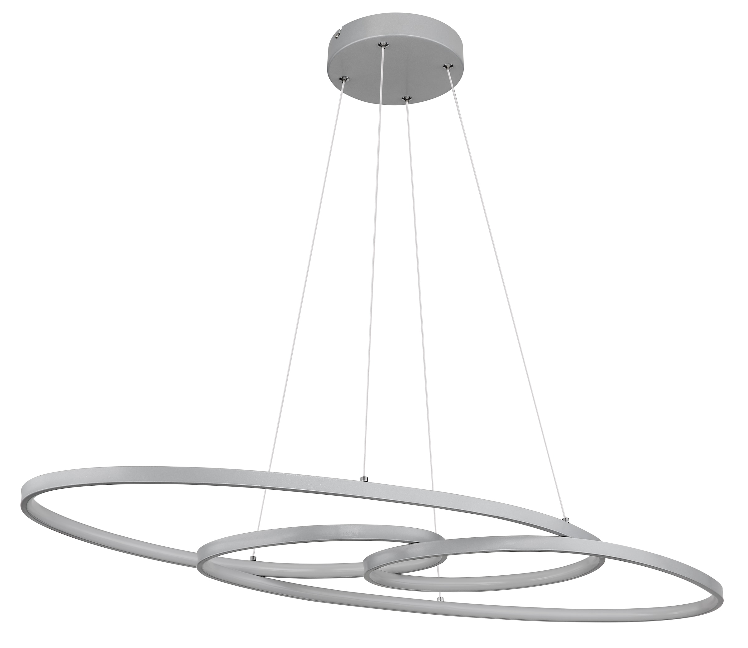 GLOBO LIGHTING LED Pendelleuchte »SPIRA«, Leuchtmittel LED-Modul | LED fest integriert, Hängelampe/Hängeleuchte/Wohnzimmer/Esstisch/elegant
