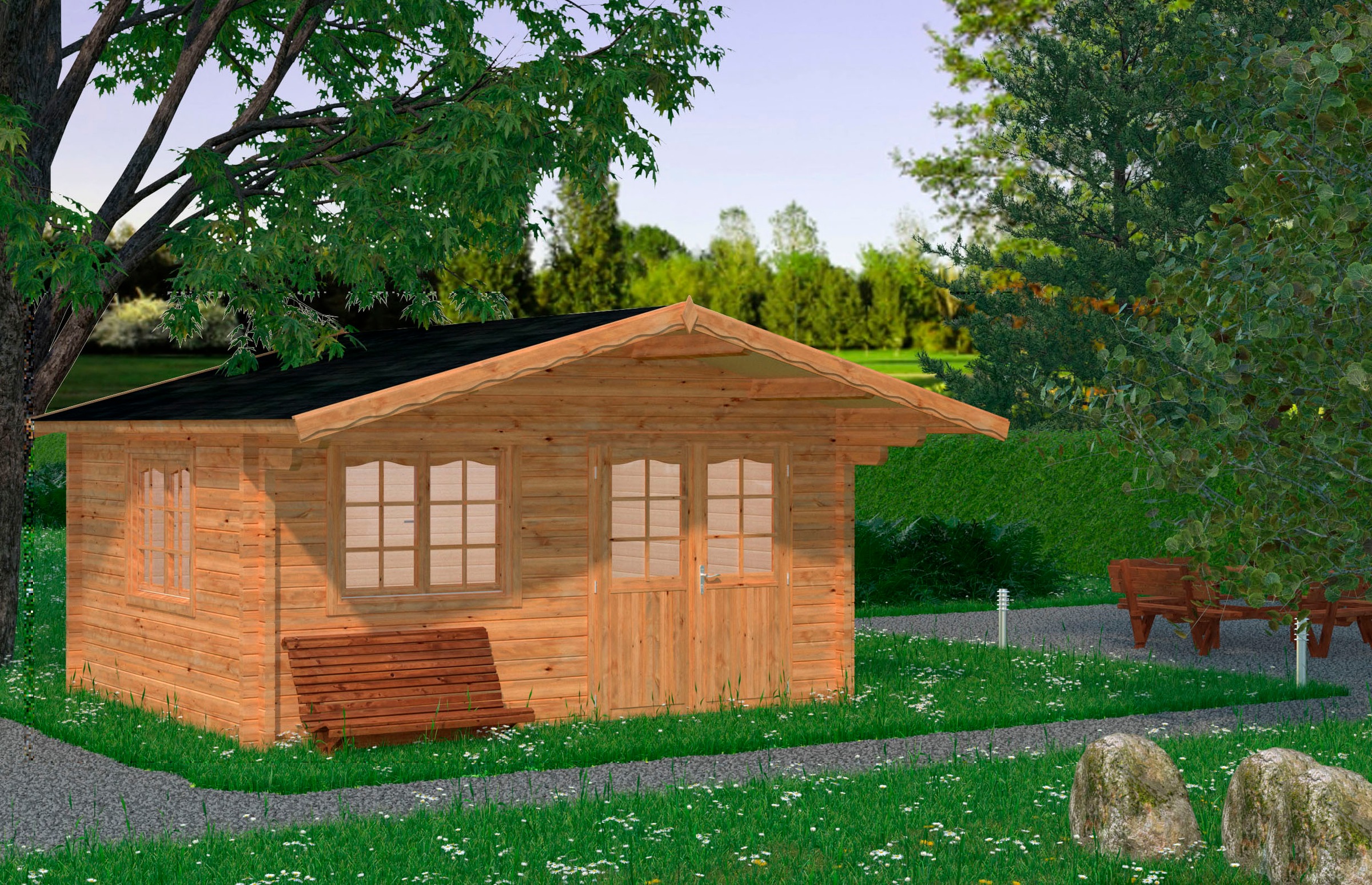Palmako Gartenhaus »H_elena«, 15,1 qm