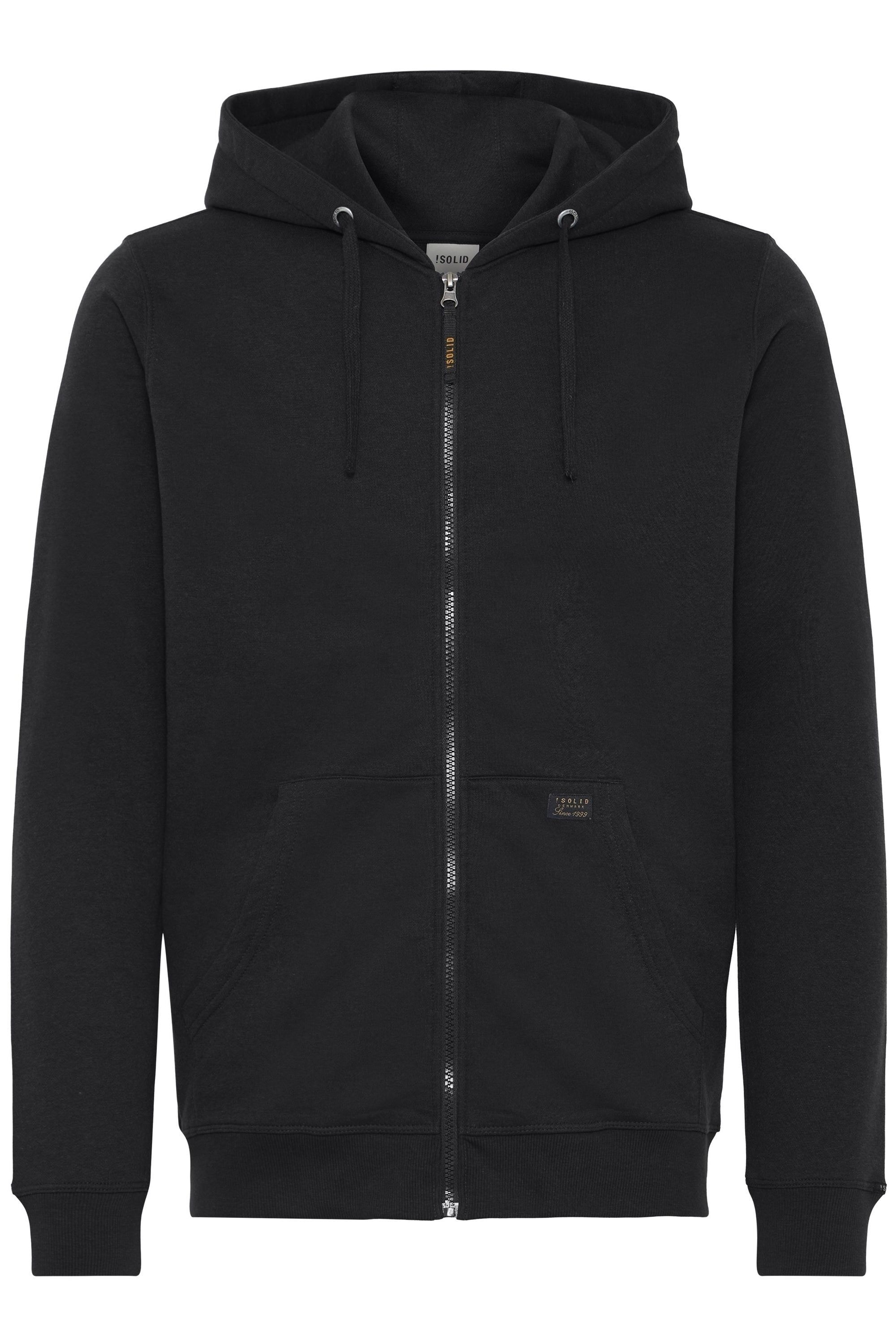 Solid Kapuzensweatjacke "Kapuzenfleecejacke SDAUPO" günstig online kaufen