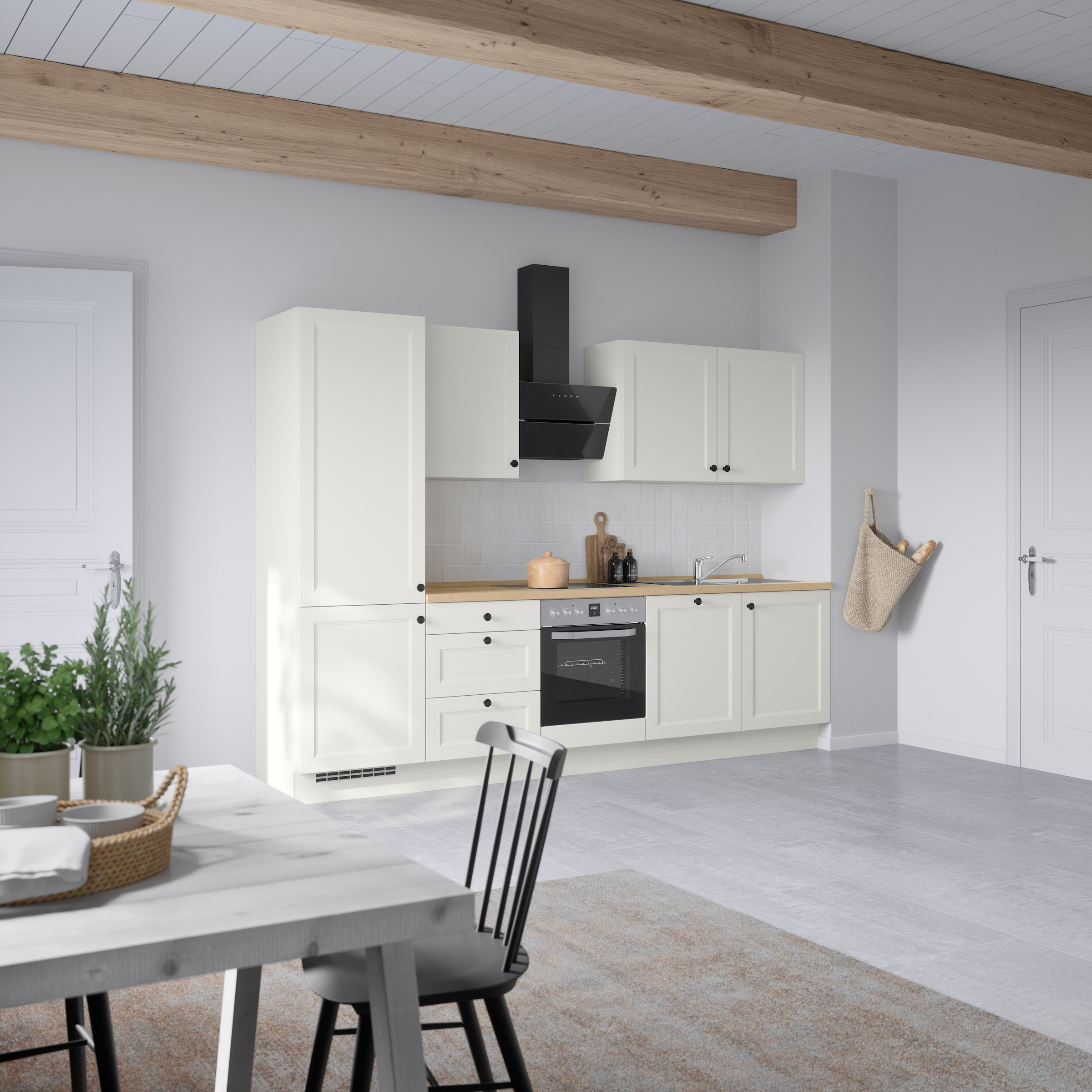 nobilia® Küchenzeile »"Cascada II"«, vormontiert, Breite 300 cm, Ausrichtung wählbar, wahlw. mit E-Geräten