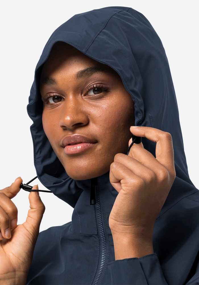 Jack Wolfskin Outdoorjacke »DAKAR PARKA W«, mit Kapuze