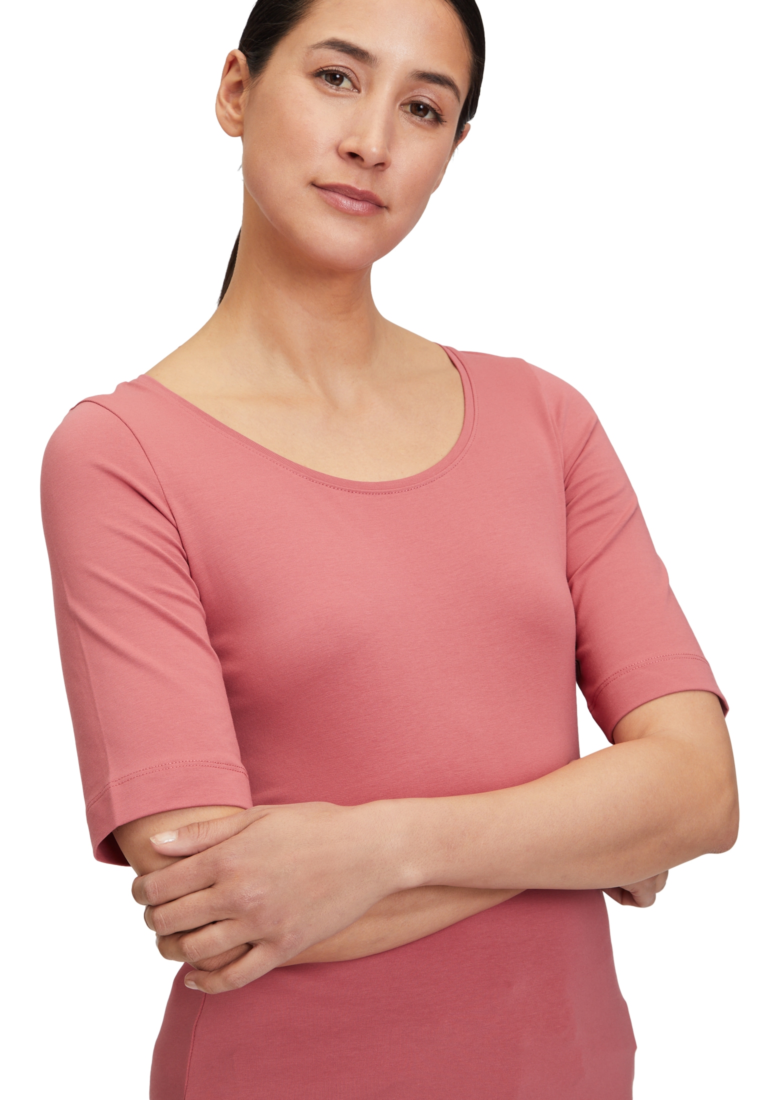 Cartoon Kurzarmshirt »Cartoon Damen Basic Shirt mit Rundhalsausschnitt«, (1 tlg.), Form
