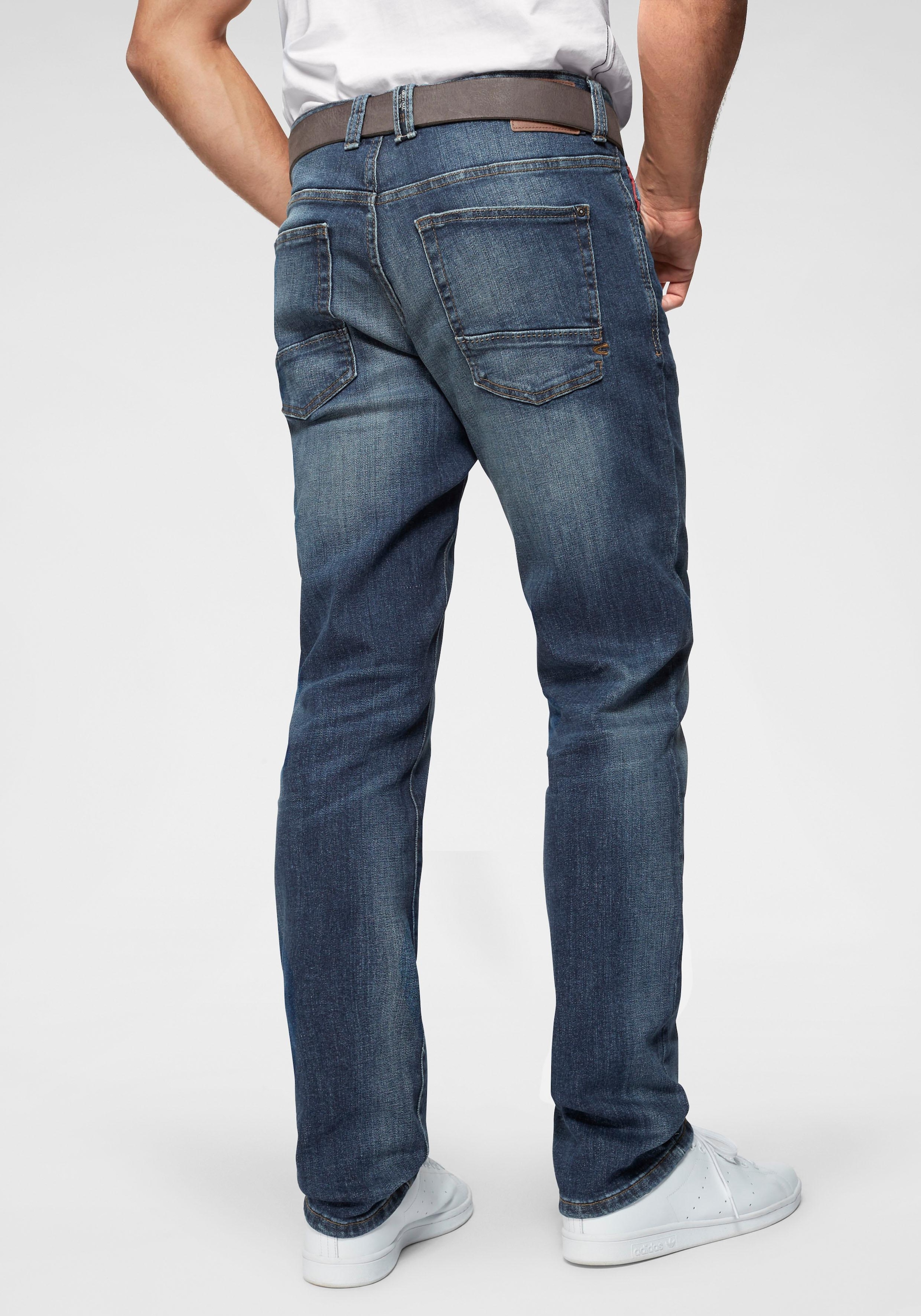 camel active Regular-fit-Jeans »HOUSTON«, im klassischen 5-Pocket-Stil