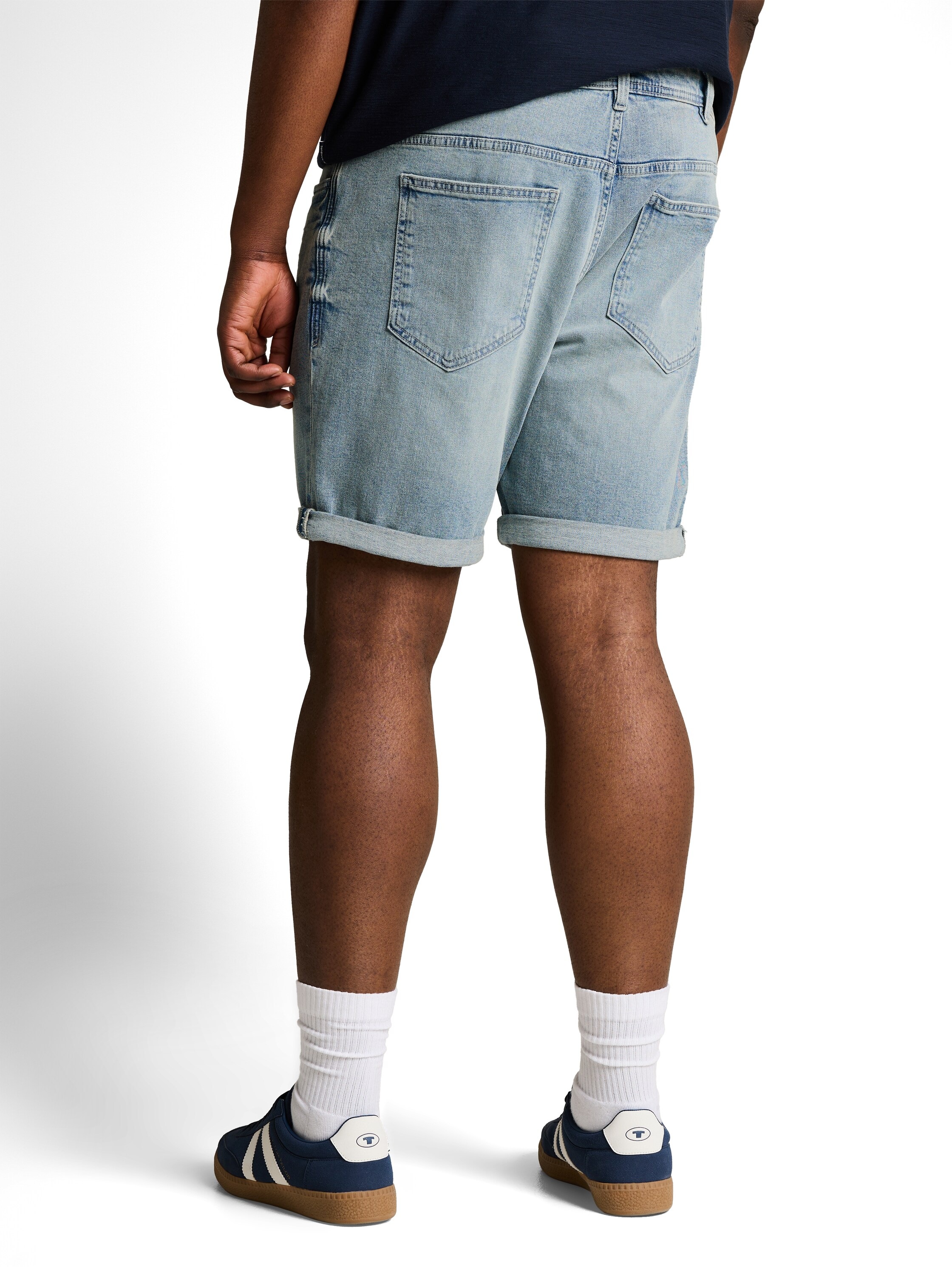 TOM TAILOR PLUS Jeansshorts im 5-Pocket-Sytel - Große Größen günstig online kaufen