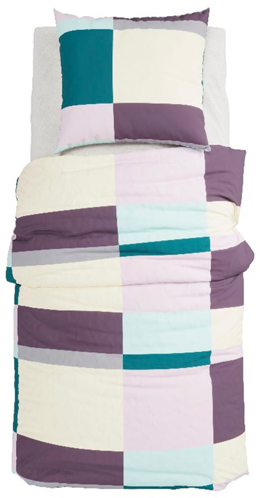 Grund Bettwäsche »Blocca Bettwäsche« 2 tlg. Aus 100% Baumwollsatin gefertigt