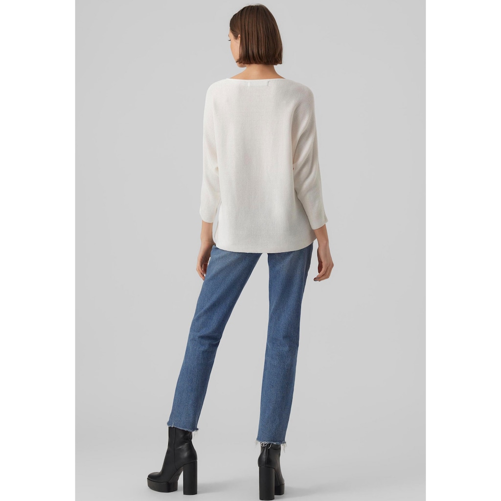 Vero Moda 3/4 Arm-Pullover »VMNORA 3/4 BOATNECK BLOUSE NOOS«