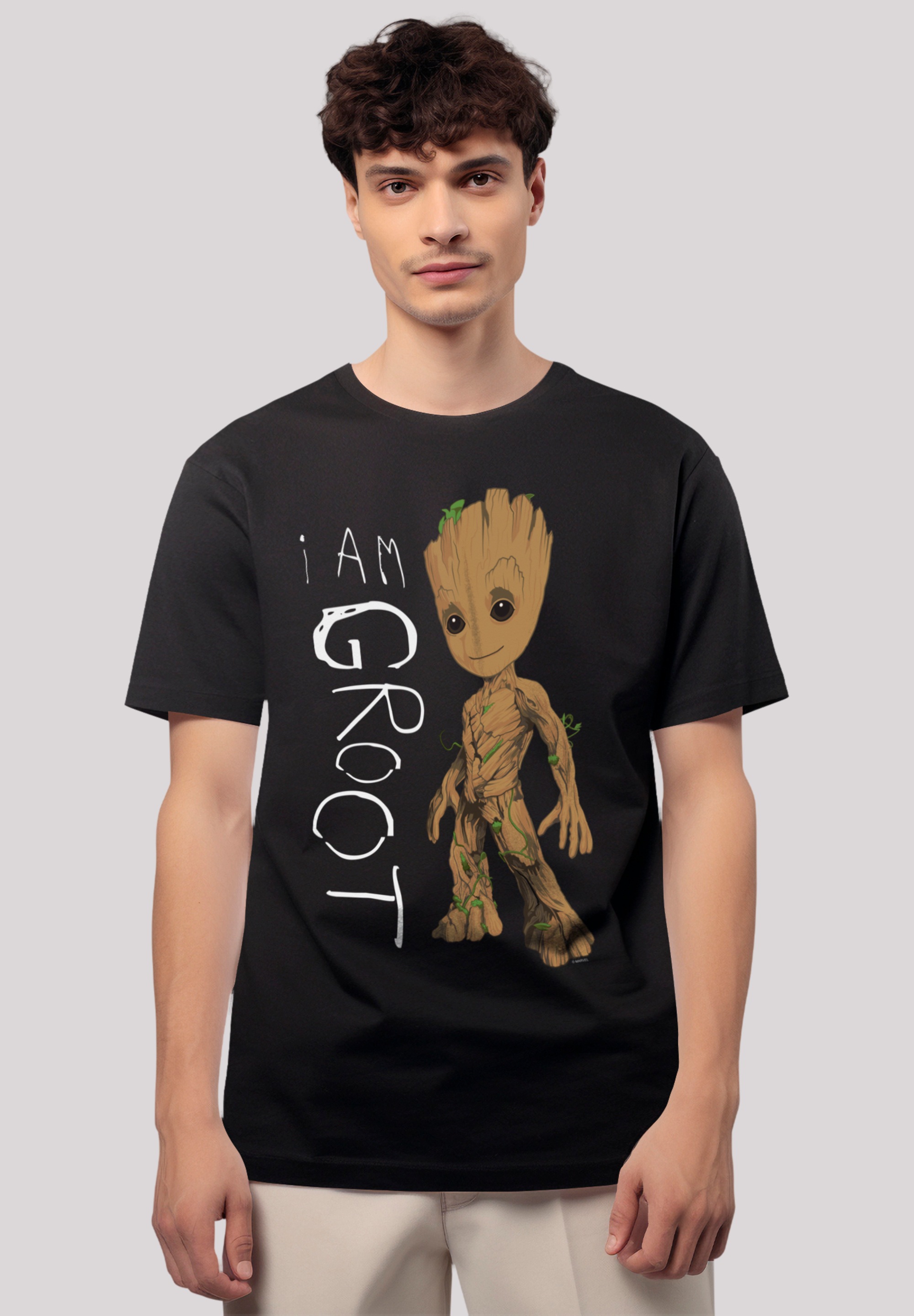 F4NT4STIC T-Shirt "Marvel Guardians of the Galaxy Ich bin Groot", Premium Q günstig online kaufen