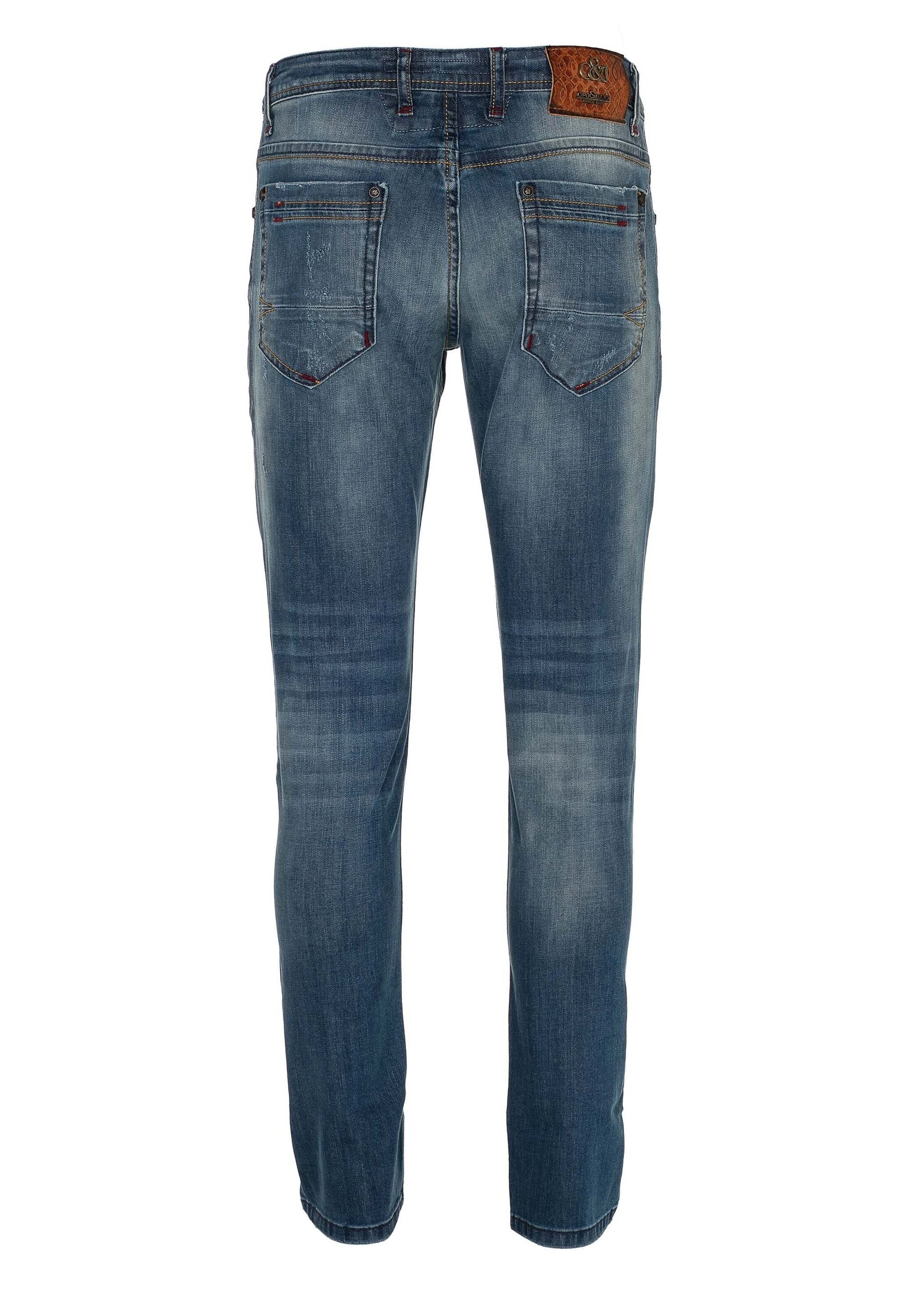 Cipo & Baxx Slim-fit-Jeans »Jeans«, im Destroyed-Look, CD-475