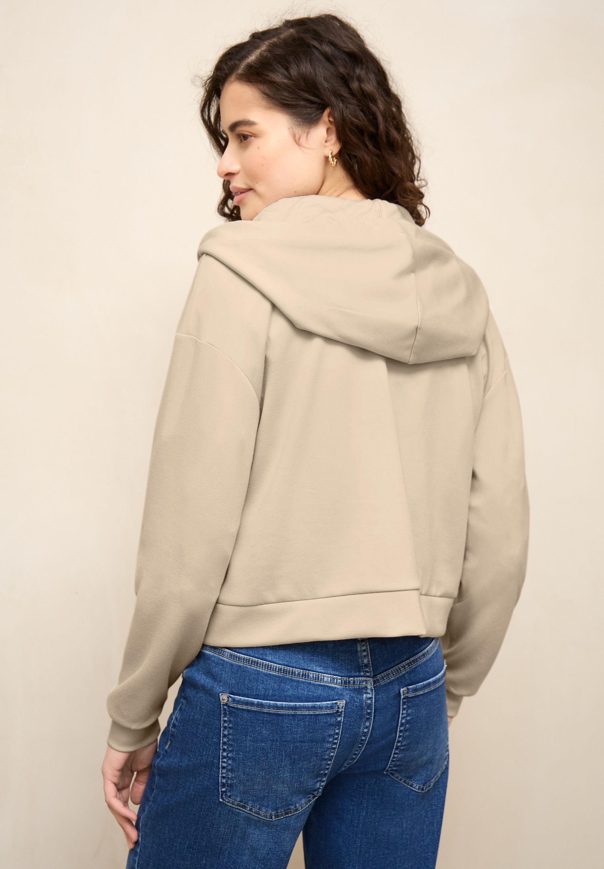 STREET ONE STUDIO Sweatjacke mit Kapuze günstig online kaufen