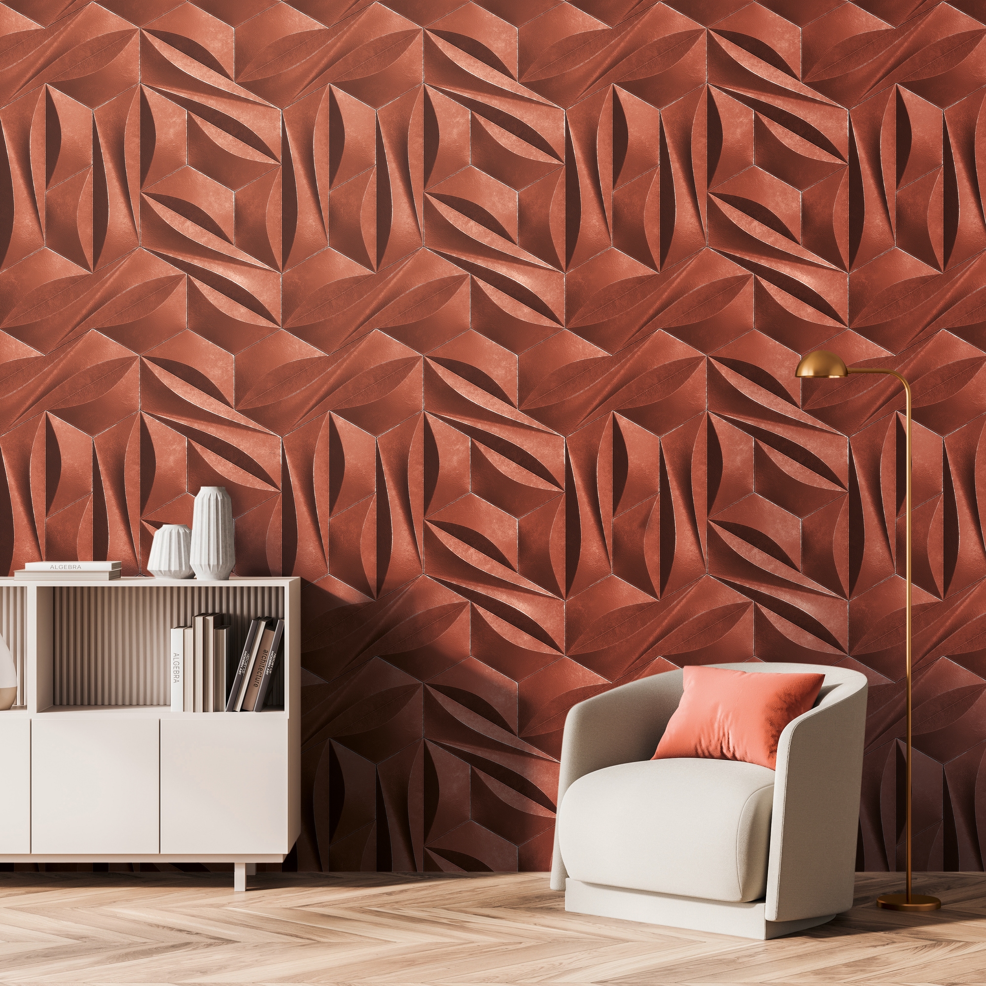 living walls "Metropolitan Stories. Travel Styles. 3D-Tapete" gemustert matt neutral glatt Fototapete 3D-Effekt Grafisch Metallic-Effekt Designtapete Tapeten