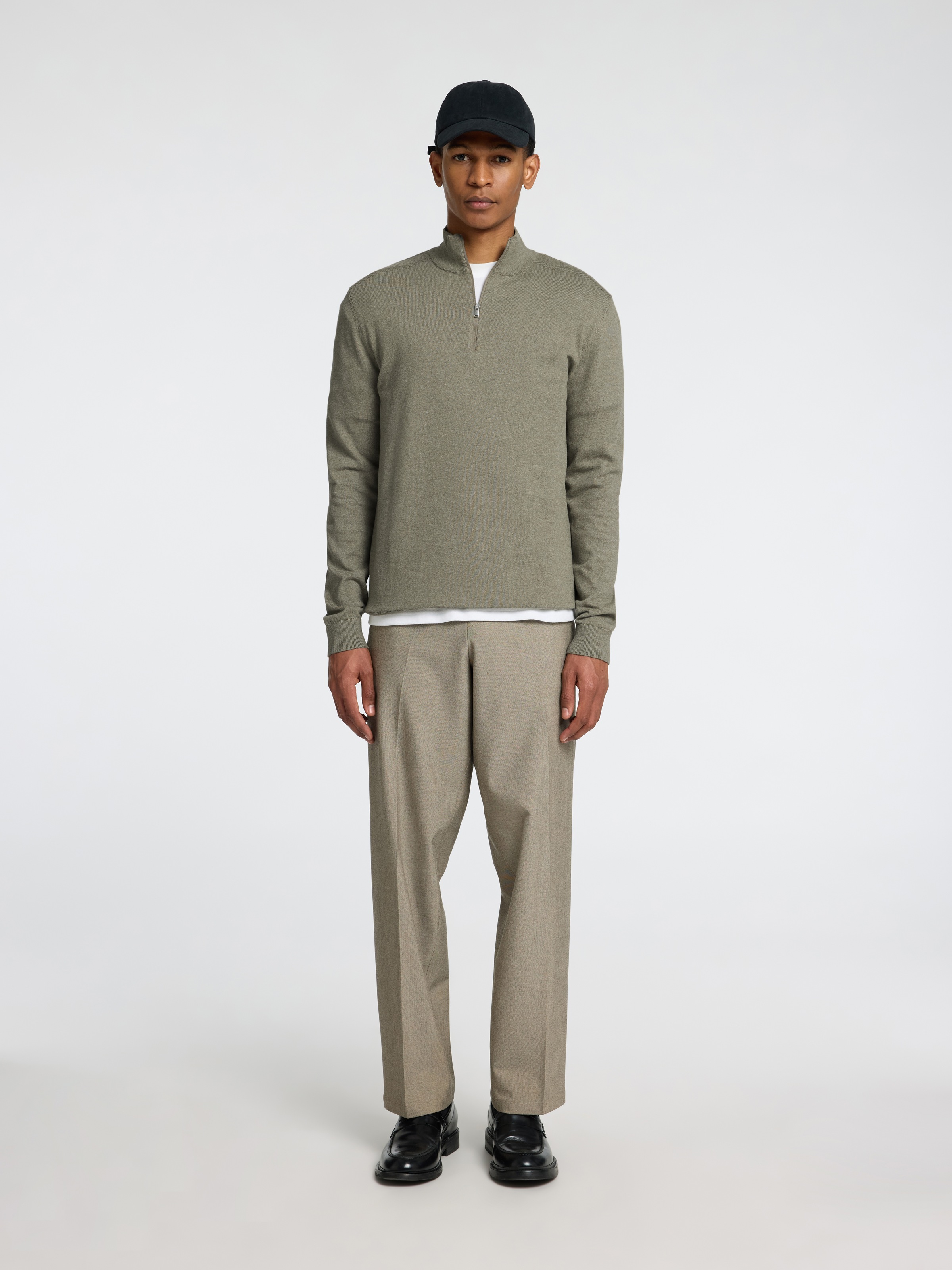 SELECTED HOMME Troyer »SLHBERG HALF ZIP CARDIGAN NOOS«
