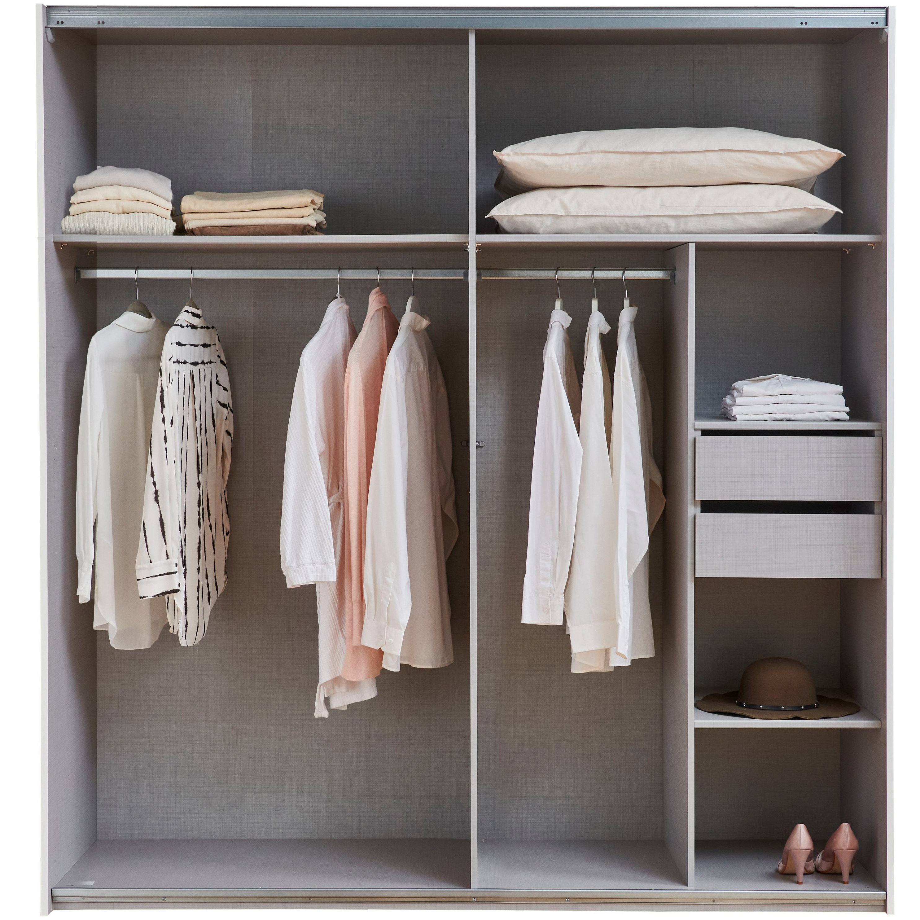 Thumbnail - Wimex Kleiderschrank "Mugano, B/T/H 135 oder 180/65/198cm, Made in Germany", (wähle Deine Ausstattung: Basic oder Premiu...