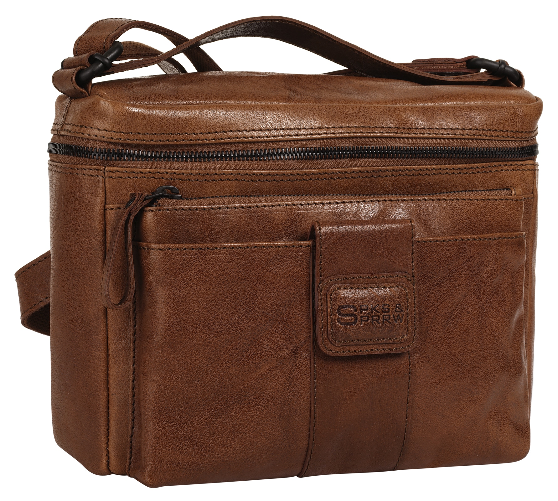 Spikes & Sparrow Umhängetasche echt Leder