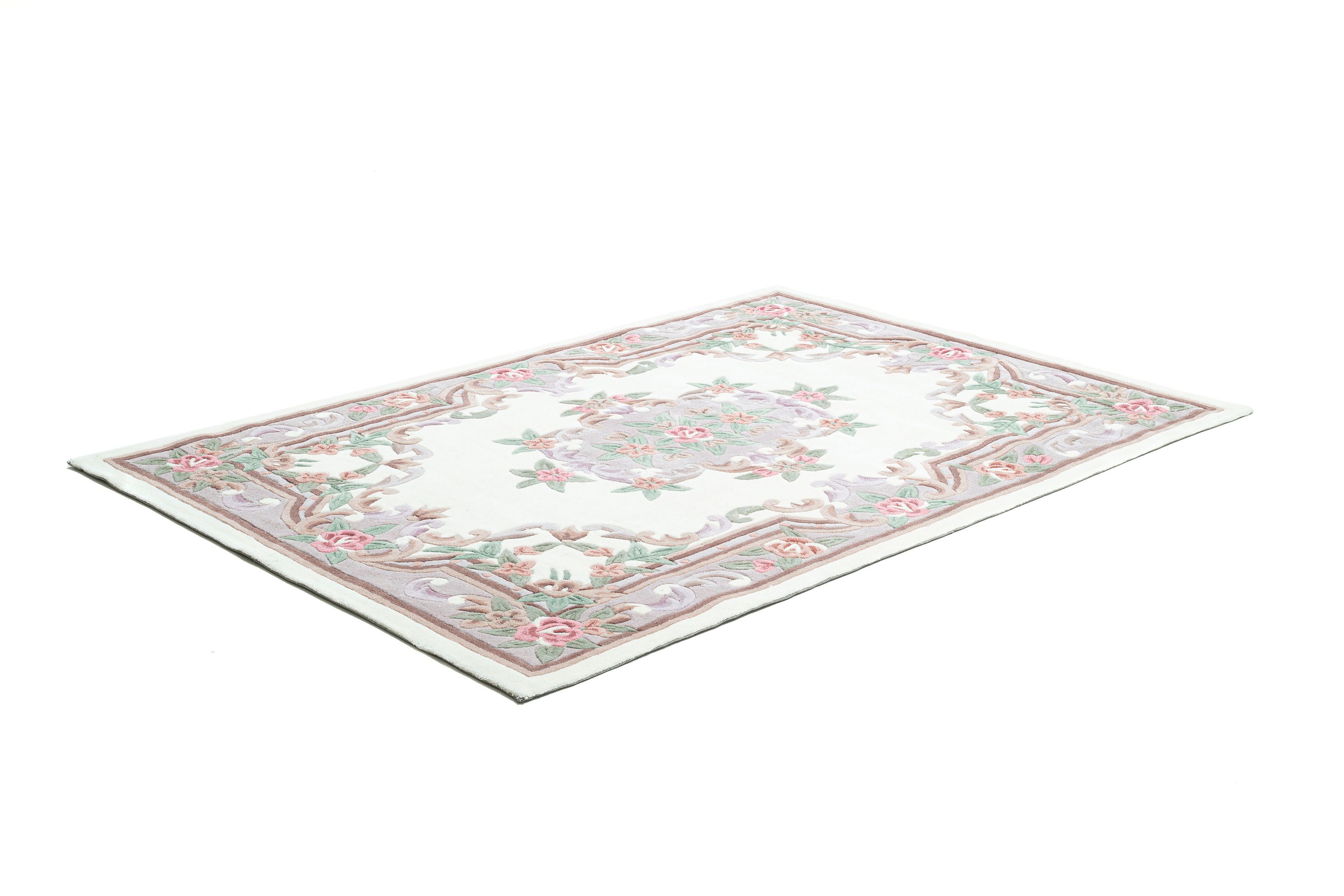 Teppich THEKO "Ming" Gr. 5, beige, B:90cm H:14mm L:160cm, Kunstfaser, Teppiche, Teppich, hochwertiges Acrylgarn, ideal im Wohnzimmer & Schlafzimmer 2