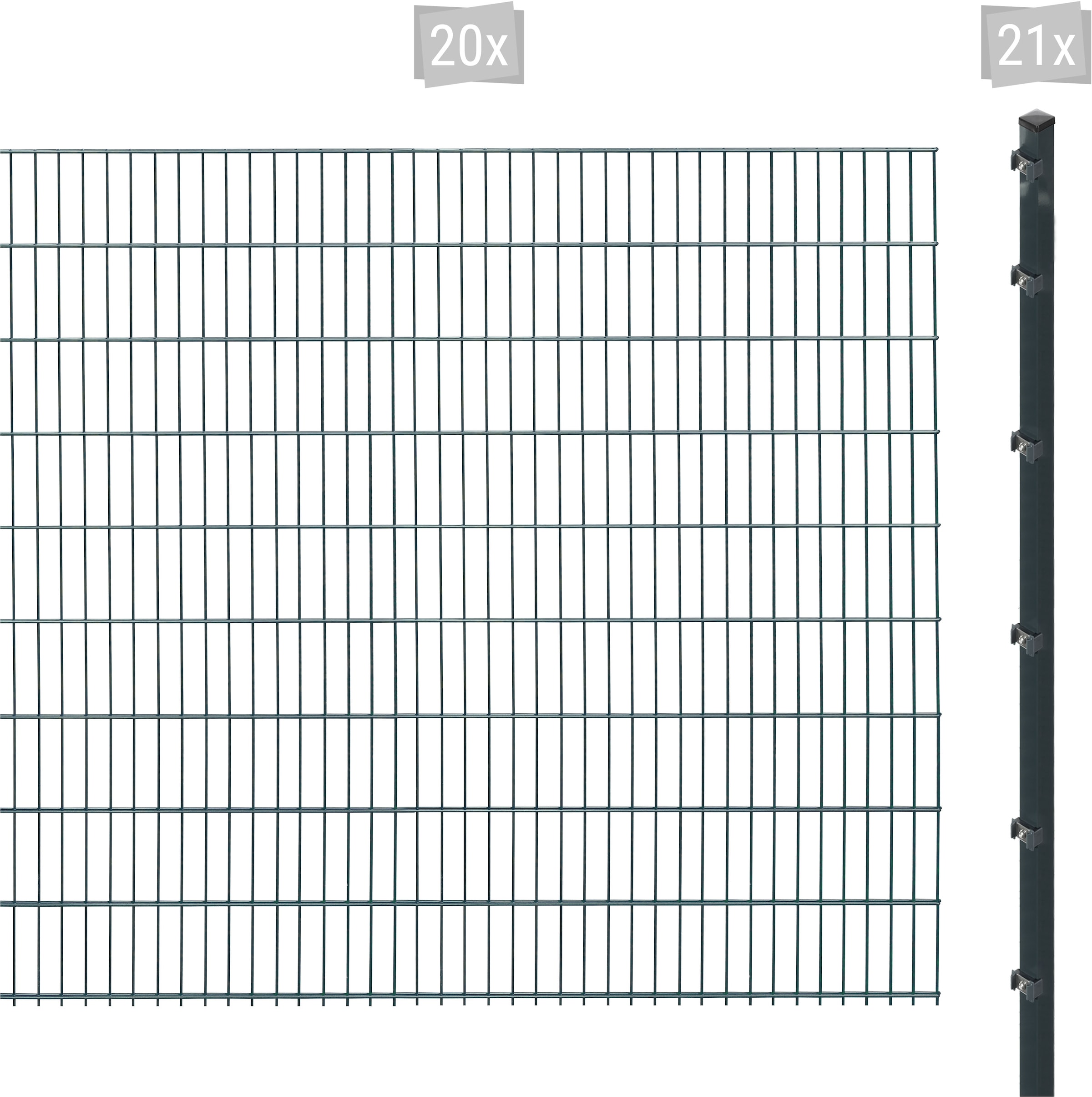 "Arvotec ""ESSENTIAL 183 zum Einbetonieren"" Zaunhöhe 183 cm, Zaunlänge 2 - 60 m"