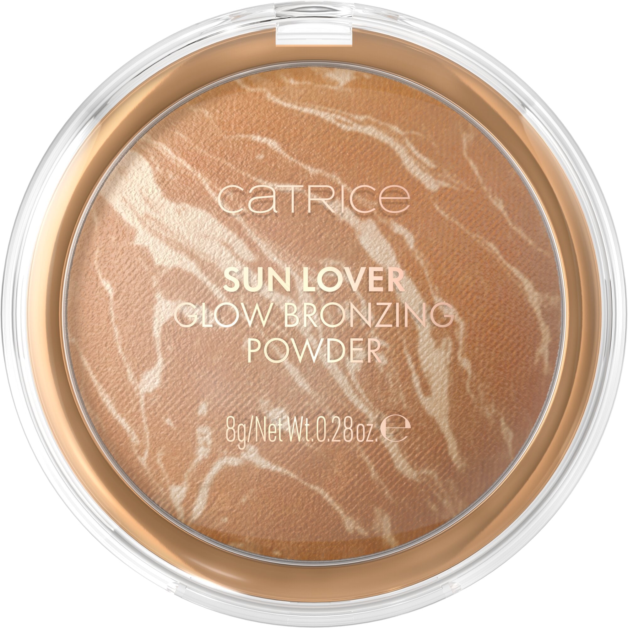 Catrice Bronzer-Puder »SUN LOVER GLOW BRONZING POWDER« mit lichtreflektierenden Pigmenten für einen sunkissed Look