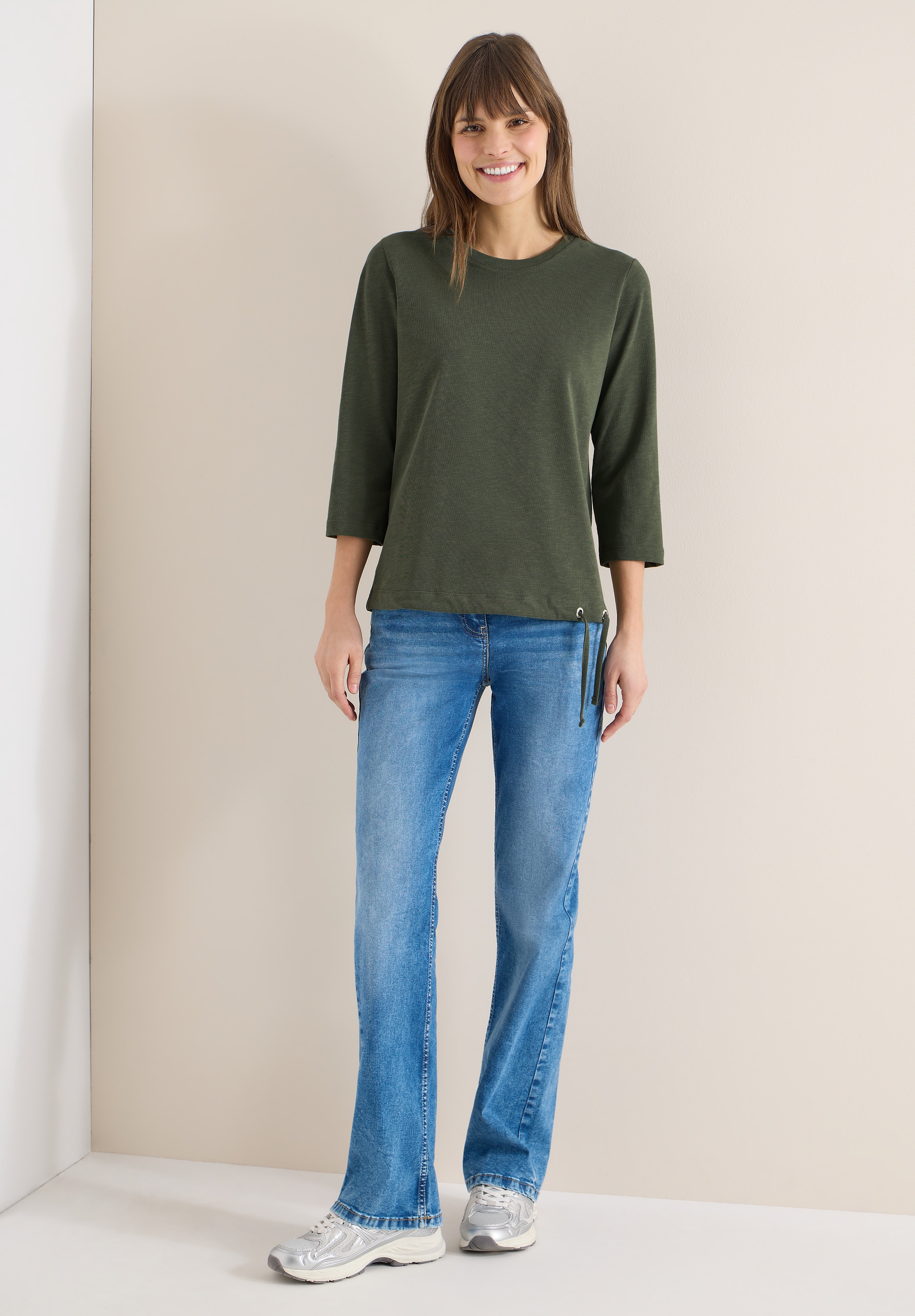 Cecil 3/4-Arm-Shirt mit 3/4 Ärmeln