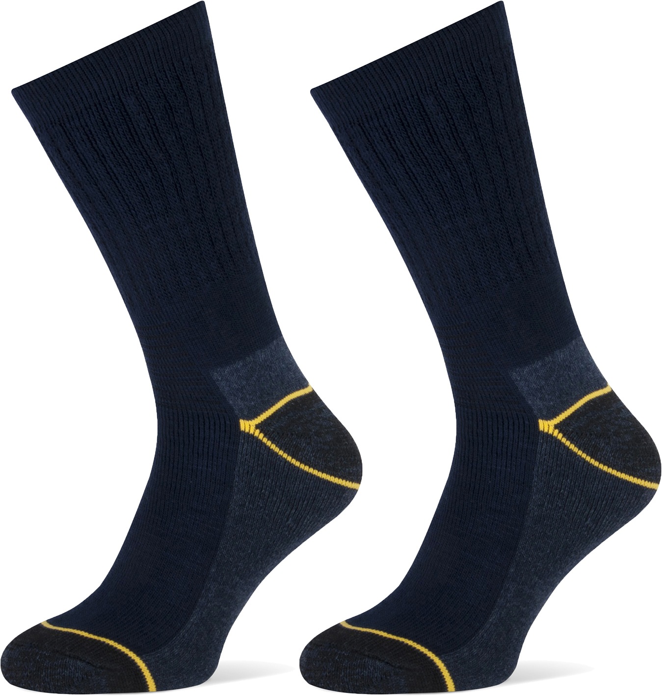 STAPP Arbeitssocken "Bekleidung 4415 Stapp Yellow Worker 2er Pack", 43, blau, Socken
