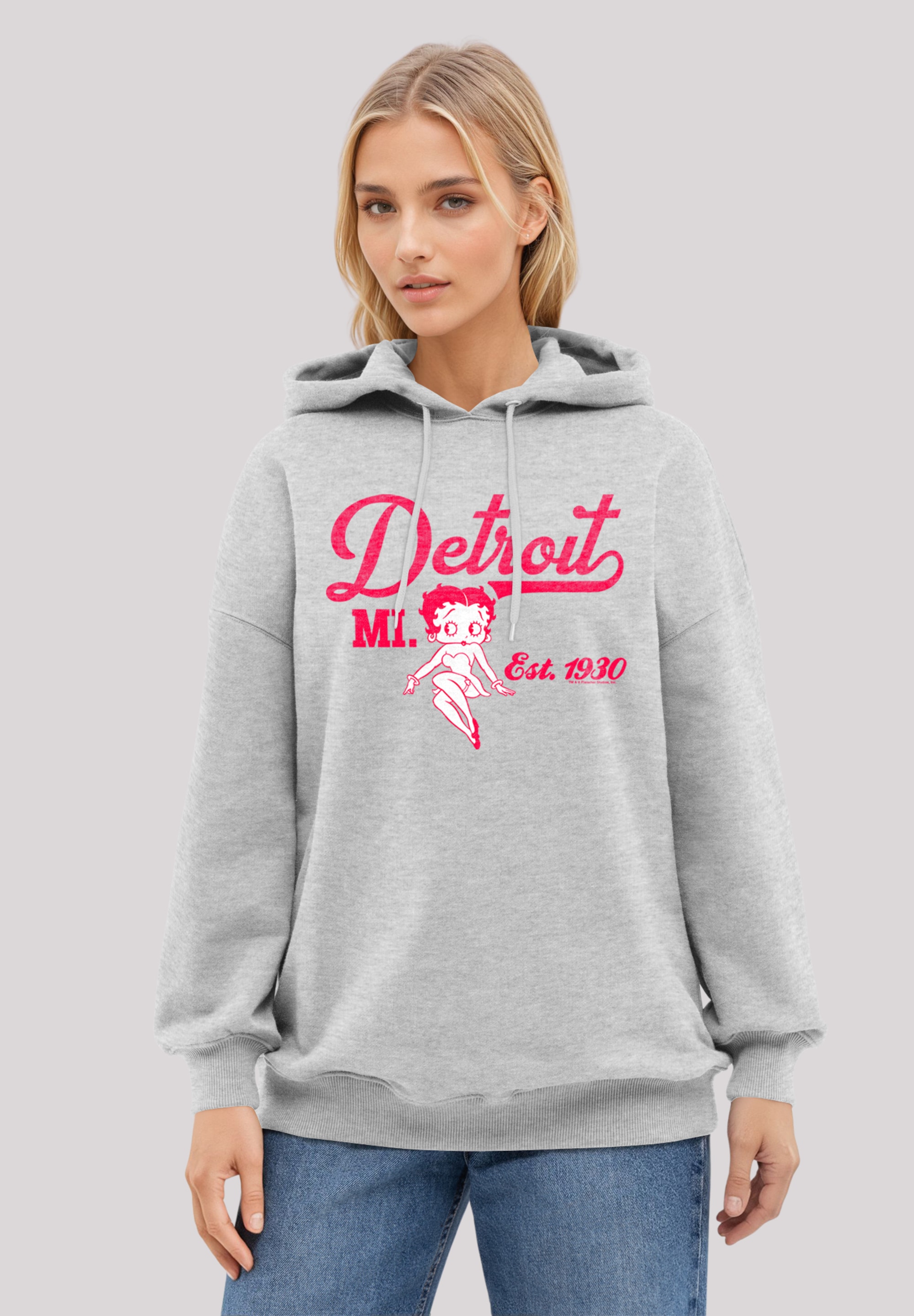 F4NT4STIC Kapuzenpullover "Betty Boop Detroit MI. Est 1930", Premium Qualit günstig online kaufen