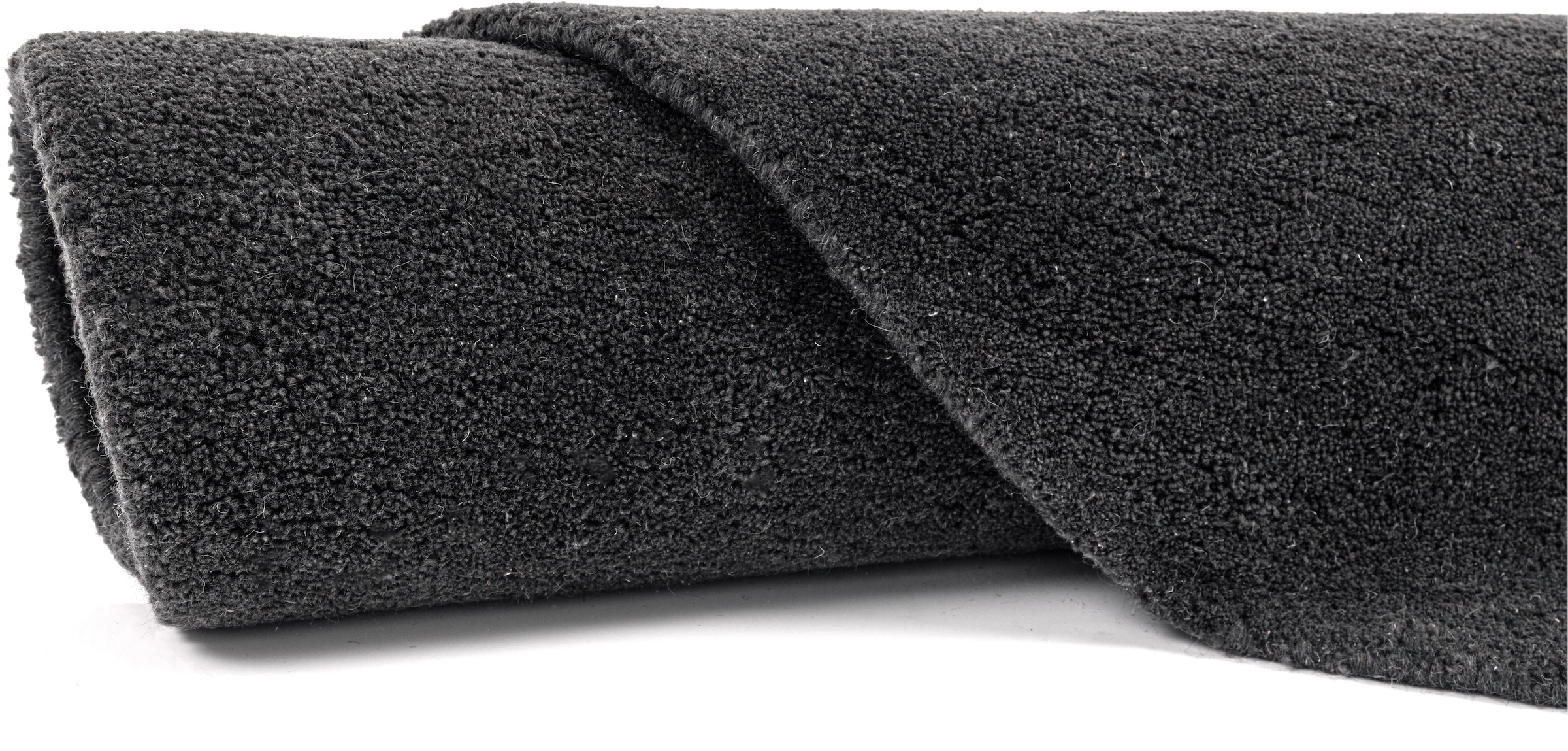 my home Wollteppich »Gabbo Natur, handgetuftet & meliert, aus reiner Wolle« rund 14 mm Höhe besonders weich und dicht