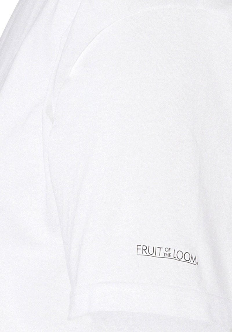 Fruit of the Loom T-Shirt, (Packung, 2 tlg.), aus reiner Baumwolle