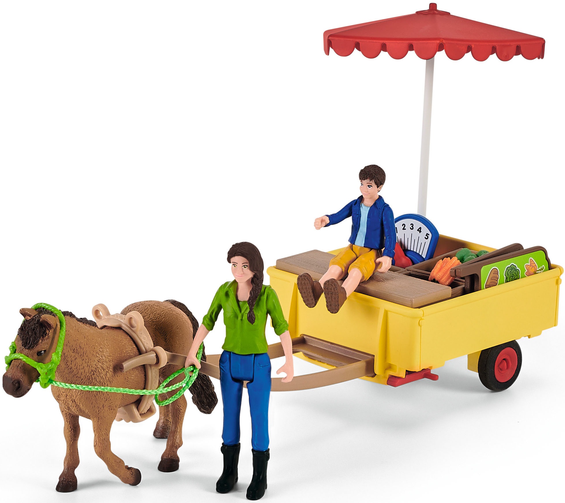 Schleich® Spielwelt »FARM WORLD, Mobiler Farm Stand (42528)«