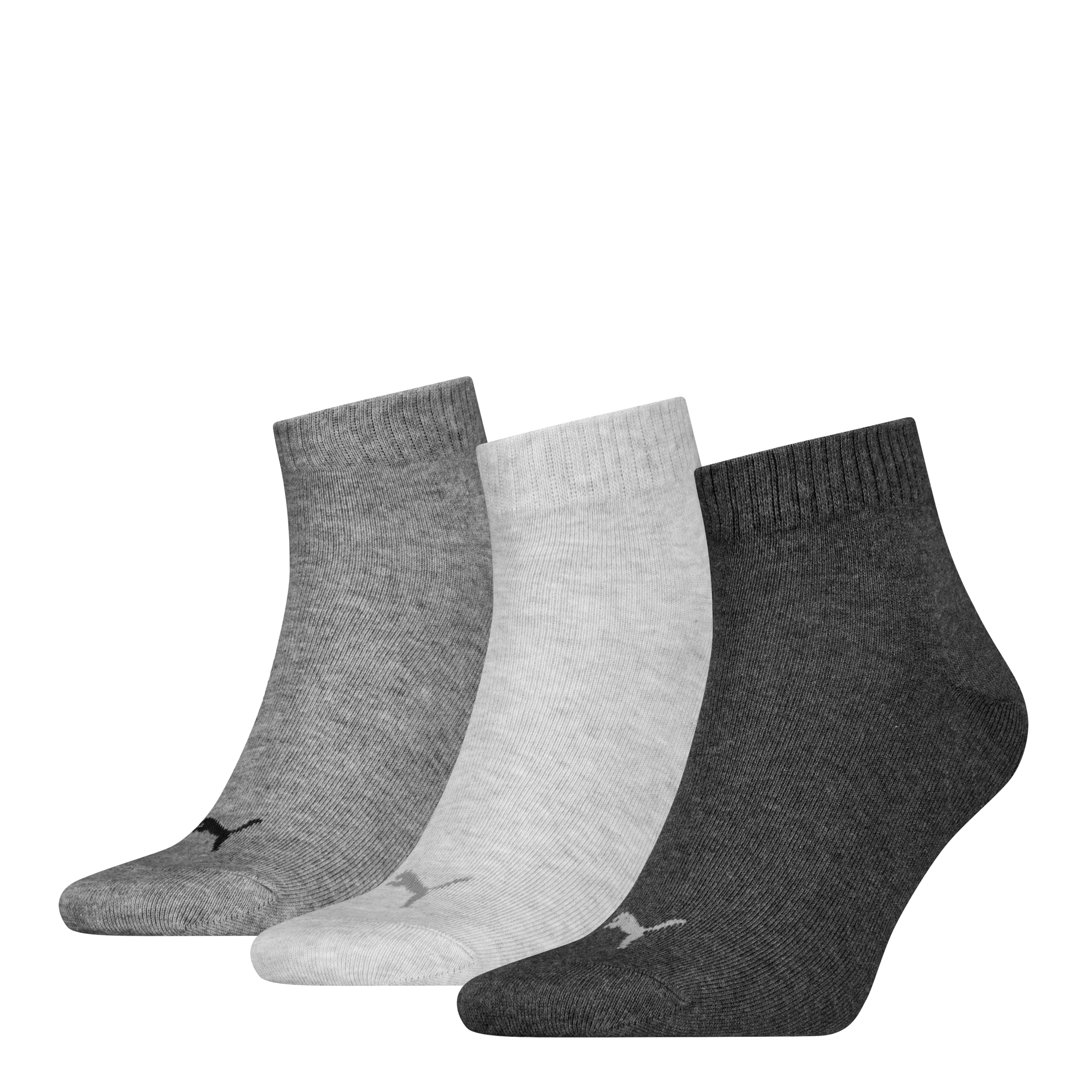 PUMA Kurzsocken "PUMA UNISEX QUARTER PLAIN 3P" 3 Paar, 3 Paar tlg. Atmungsa günstig online kaufen