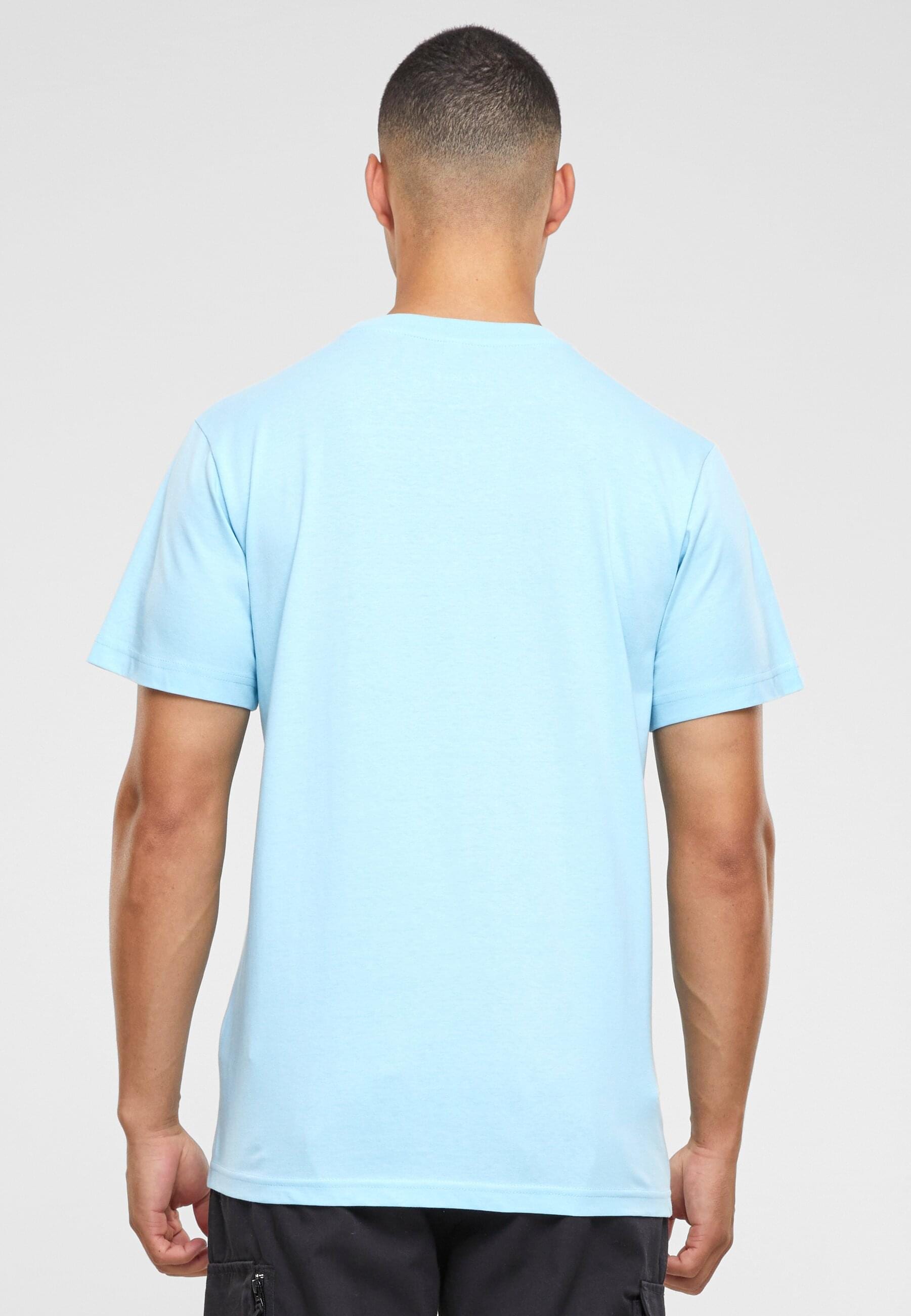 MisterTee T-Shirt »MisterTee Herren Good Vibes Drink Tee EMB«, (1 tlg.)