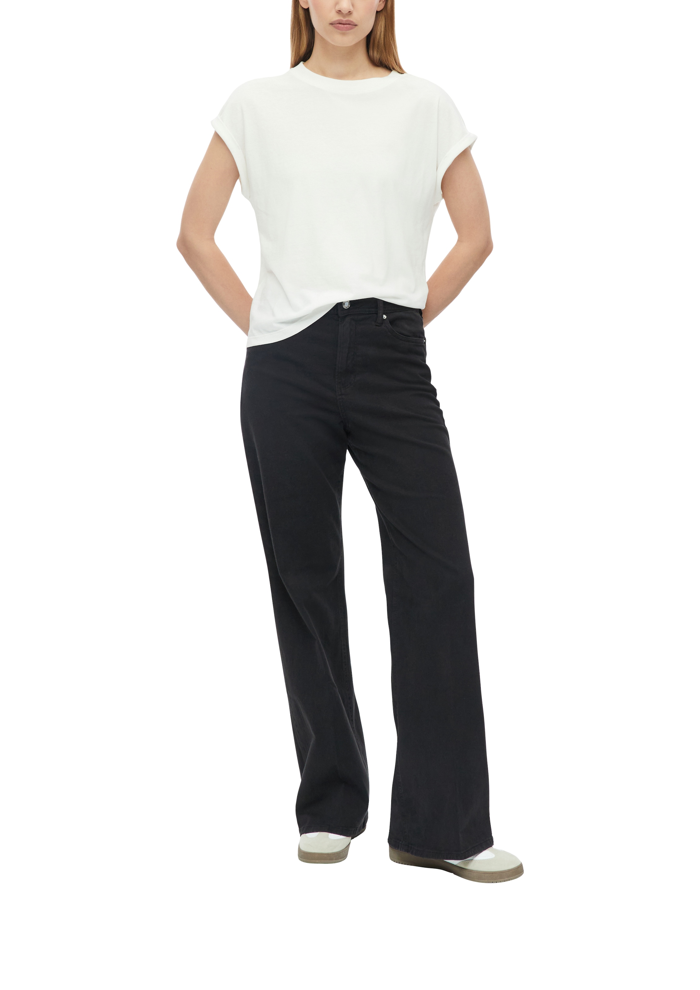 s.Oliver 5-Pocket-Jeans Regular Fit, weites Bein