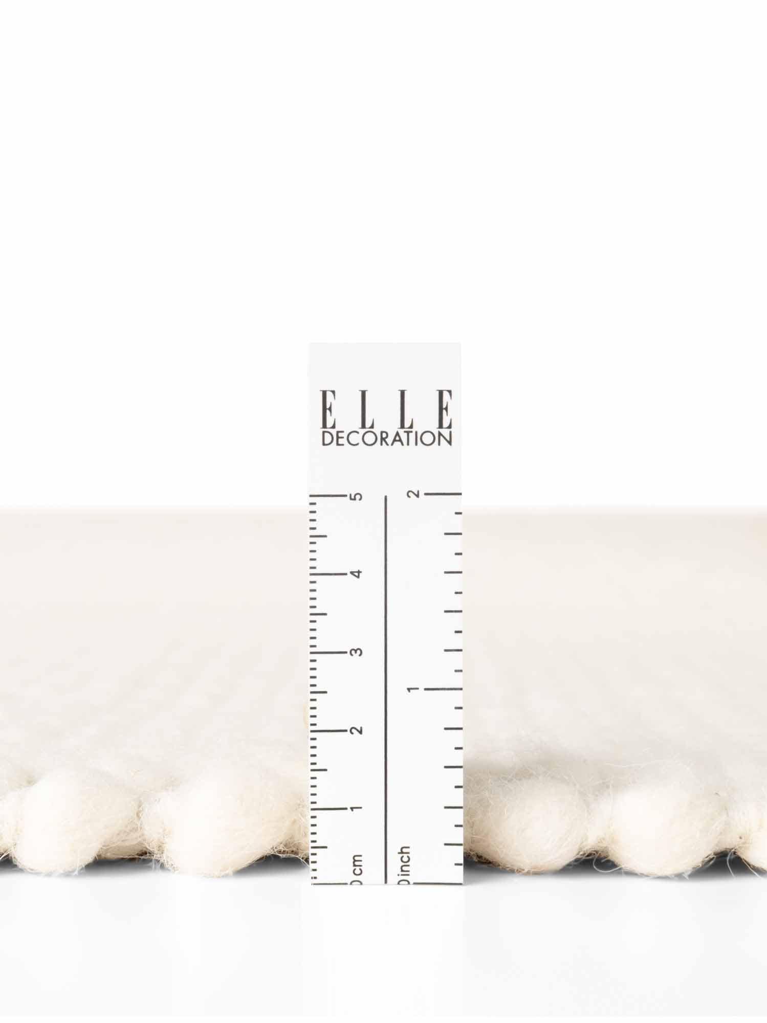 ELLE DECORATION Wollteppich »Beans« rechteckig 10 mm Höhe Handweb Teppich Wolle, Perlenstruktur, Wohnzimmer, Schlafzimmer, Flur